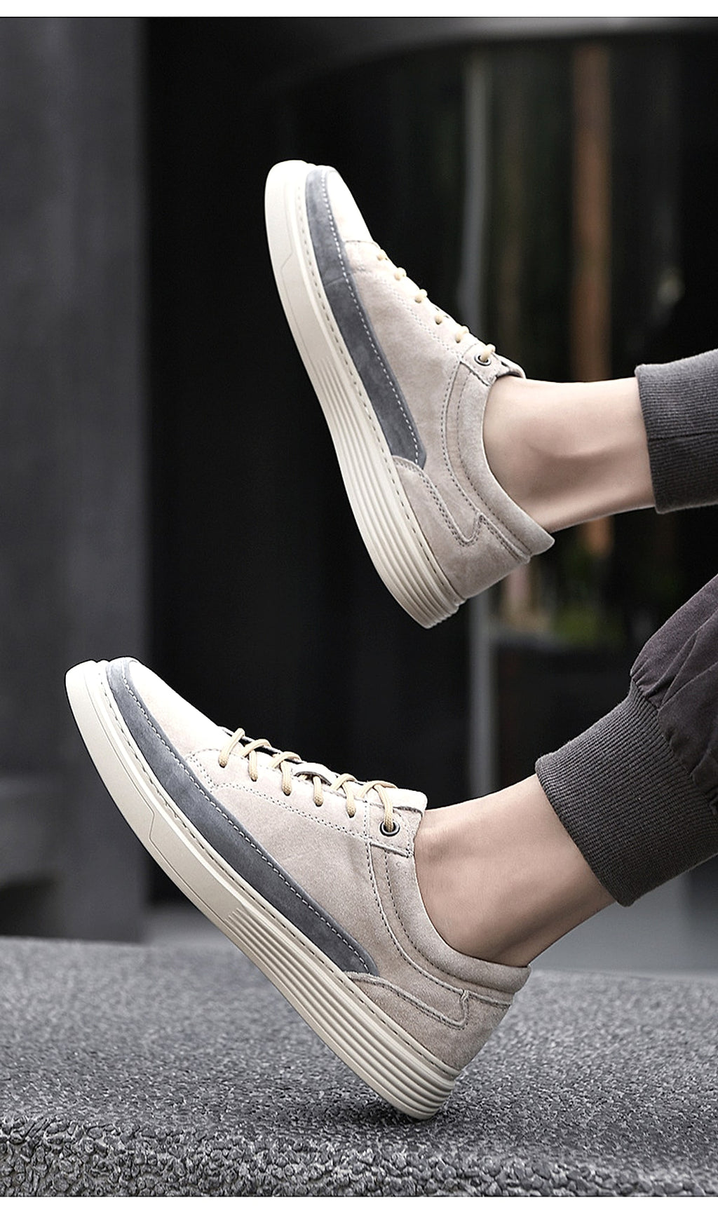 Four Seasons All-match Soft Bottom Casual Sports Skate Shoes Men - enhanced image 6