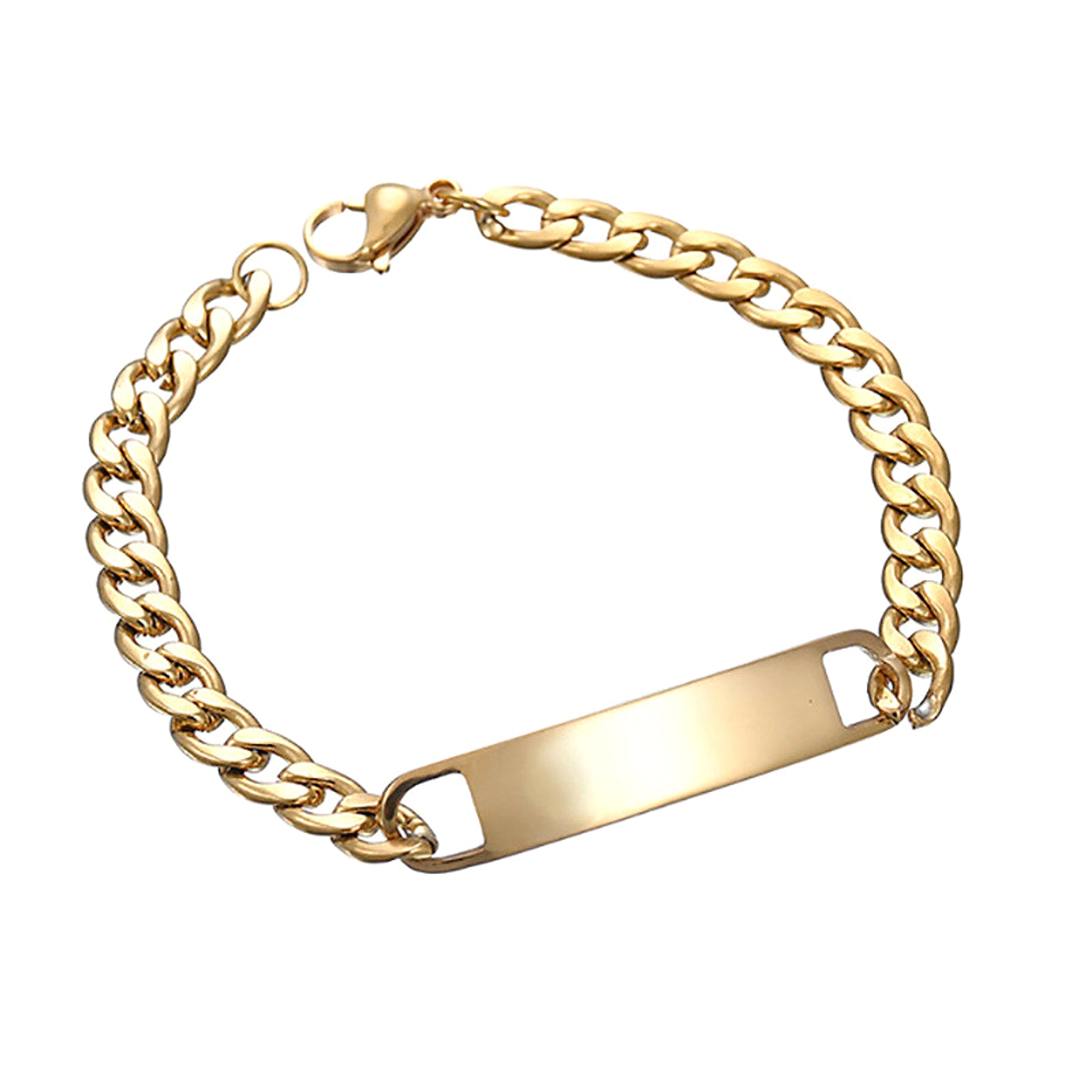 Personalized Engraved Titanium Steel Bracelet – Custom Name & Message Jewelry - enhanced image 6