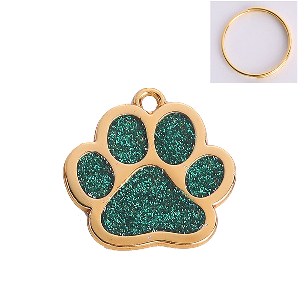 Paw Print Metal Keychain – Stylish & Durable Pet Lover Accessory - enhanced image 6