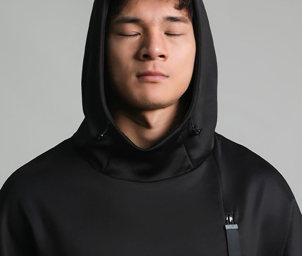 High Collar Sports Sweater For Men Loose - enhanced image 6
