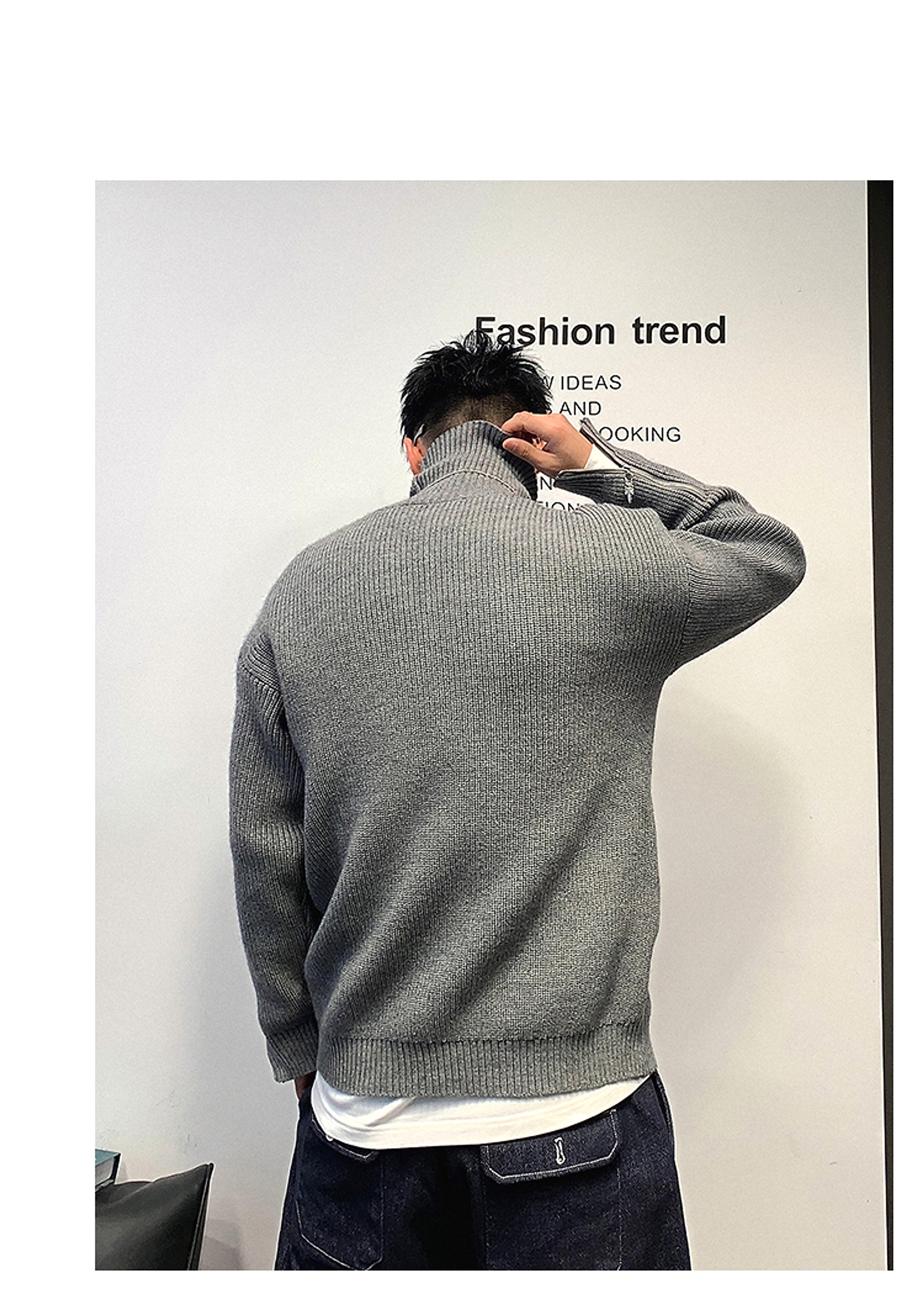 LuxeLayer™ – Inner-Lined Oversized Collar Top - enhanced image 6