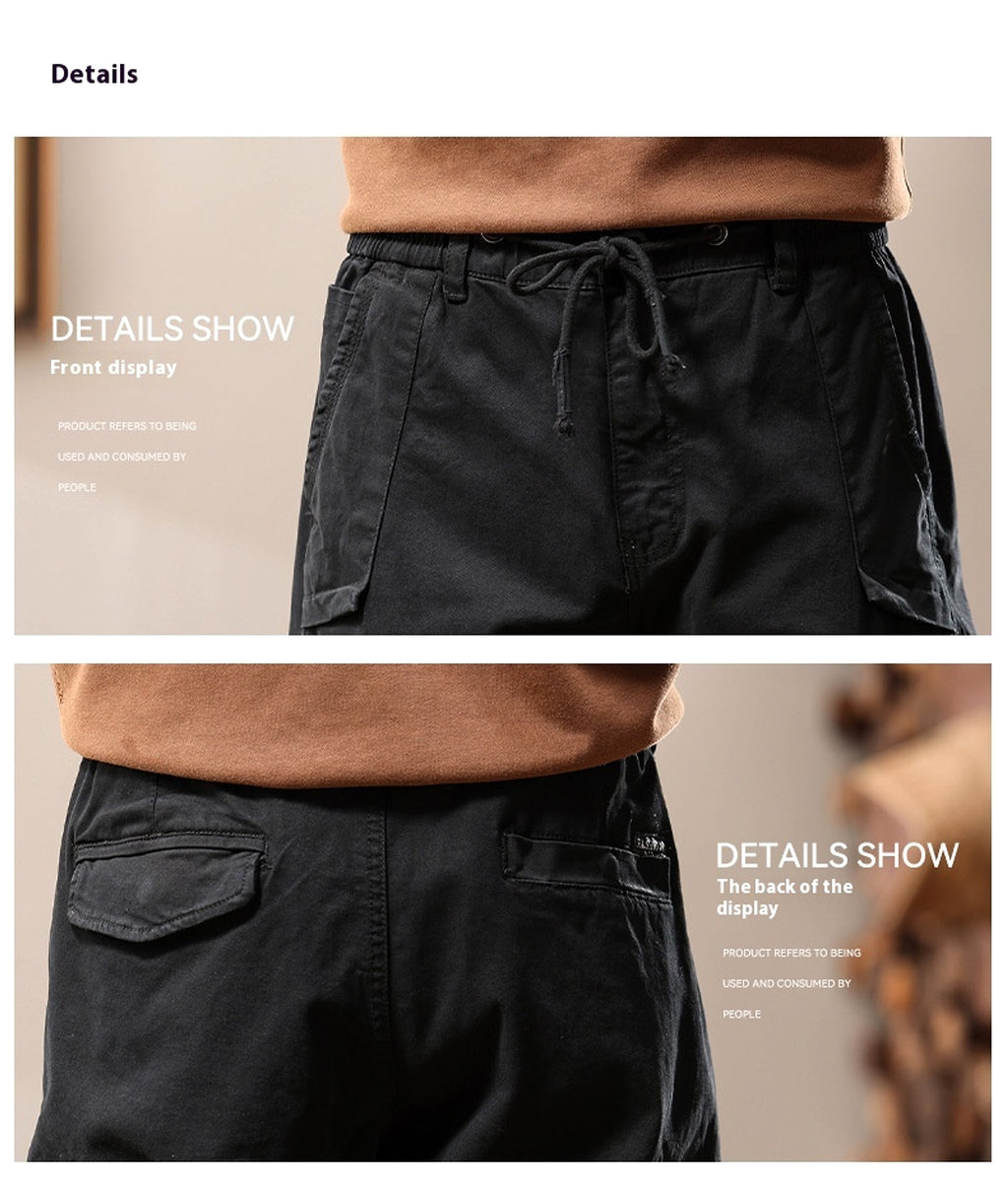 High Street Loose Functional Casual Pants Men - enhanced image 6