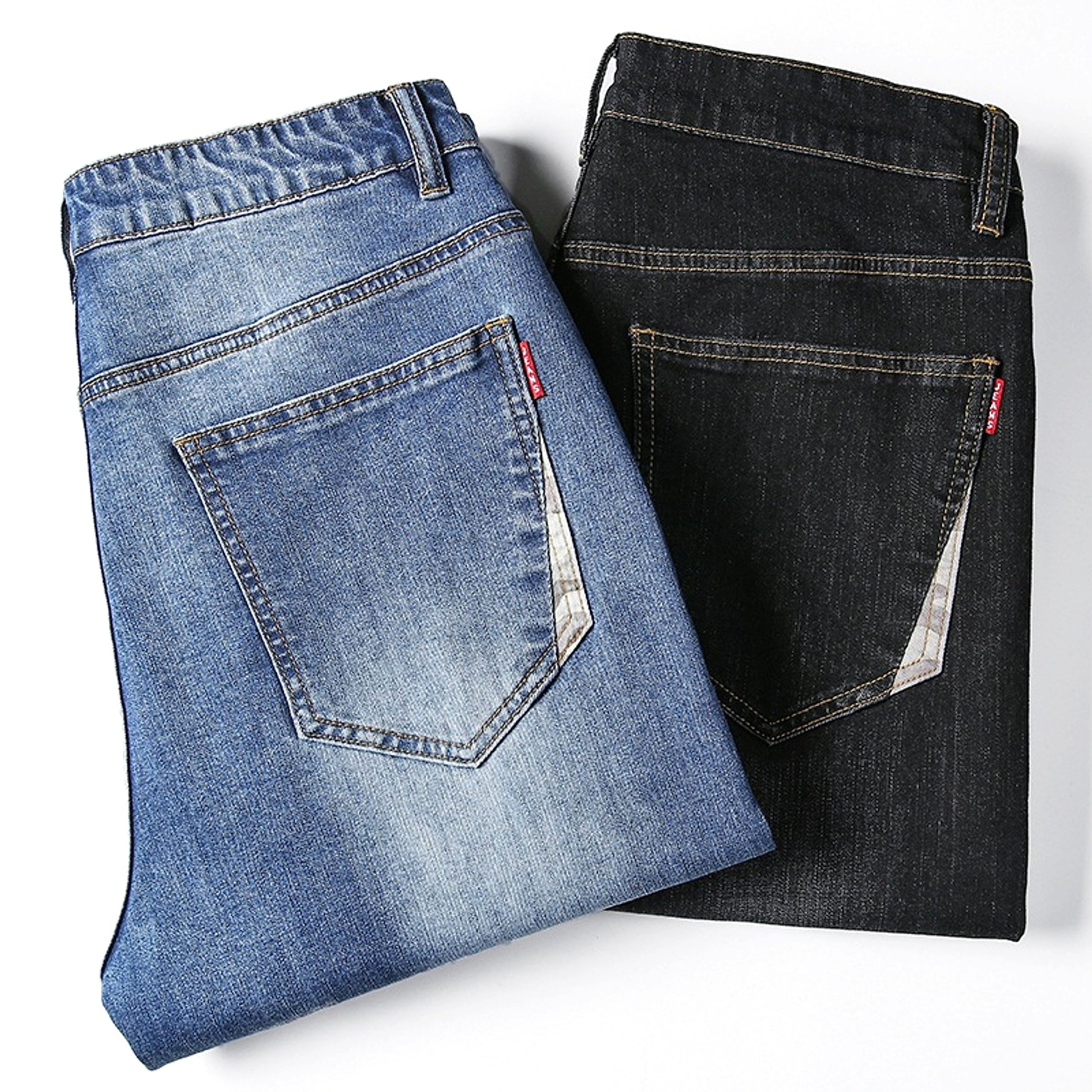 Jeans Loose Plus Fat Plus Size Harem Trousers Stretch Feet Jeans Men - enhanced image 6