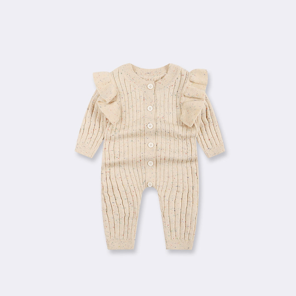 KnitNest™ – Autumn Cotton Baby Romper - enhanced image 6