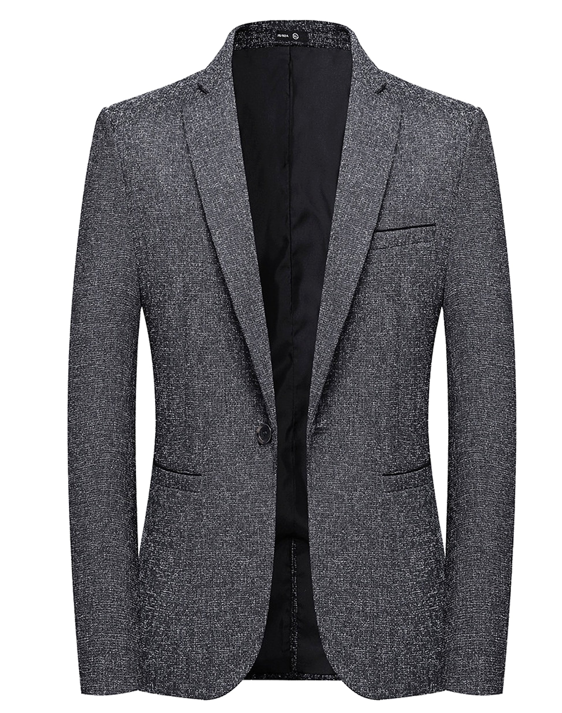 Korean-style Slim-fit Single Row One Button Small Business Suit Coat - enhanced image 6