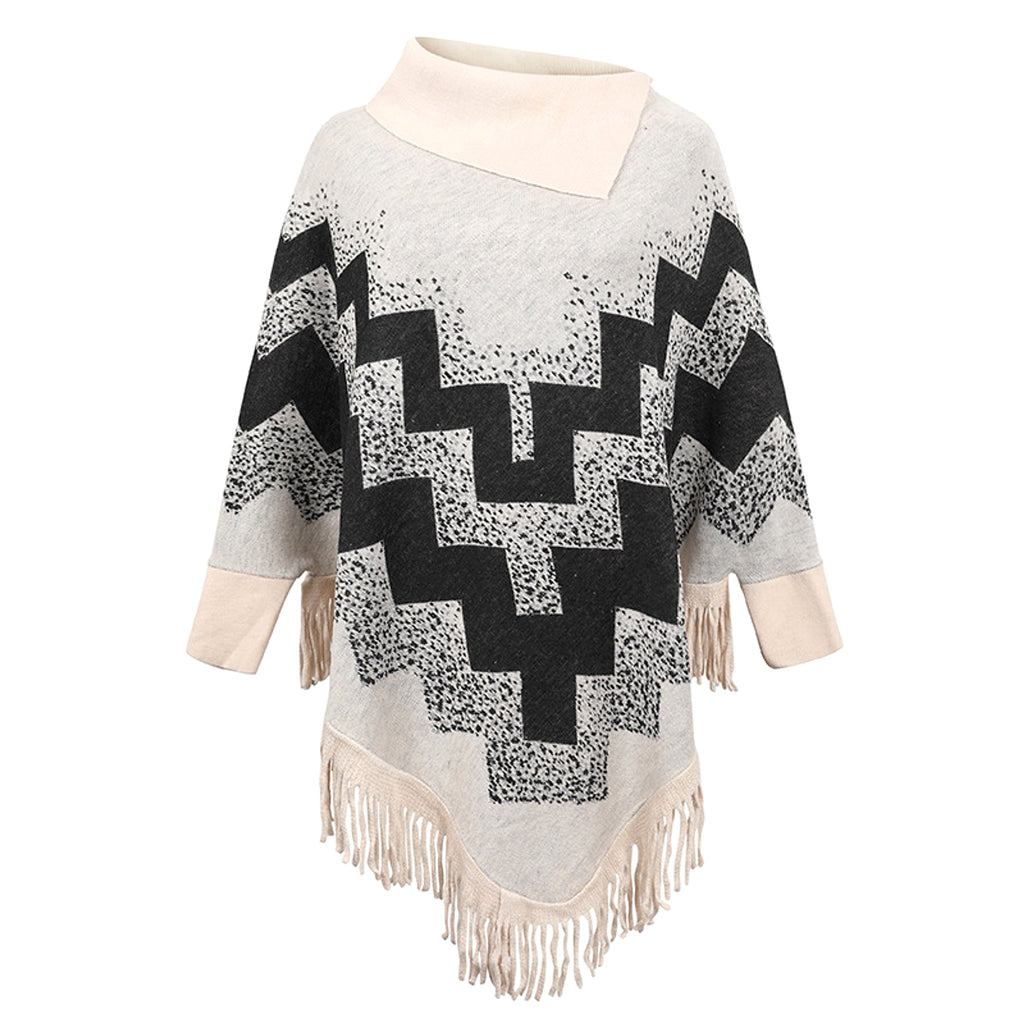 A.1 Ladies Casual Loose Knit Sweater Coat - enhanced image 6