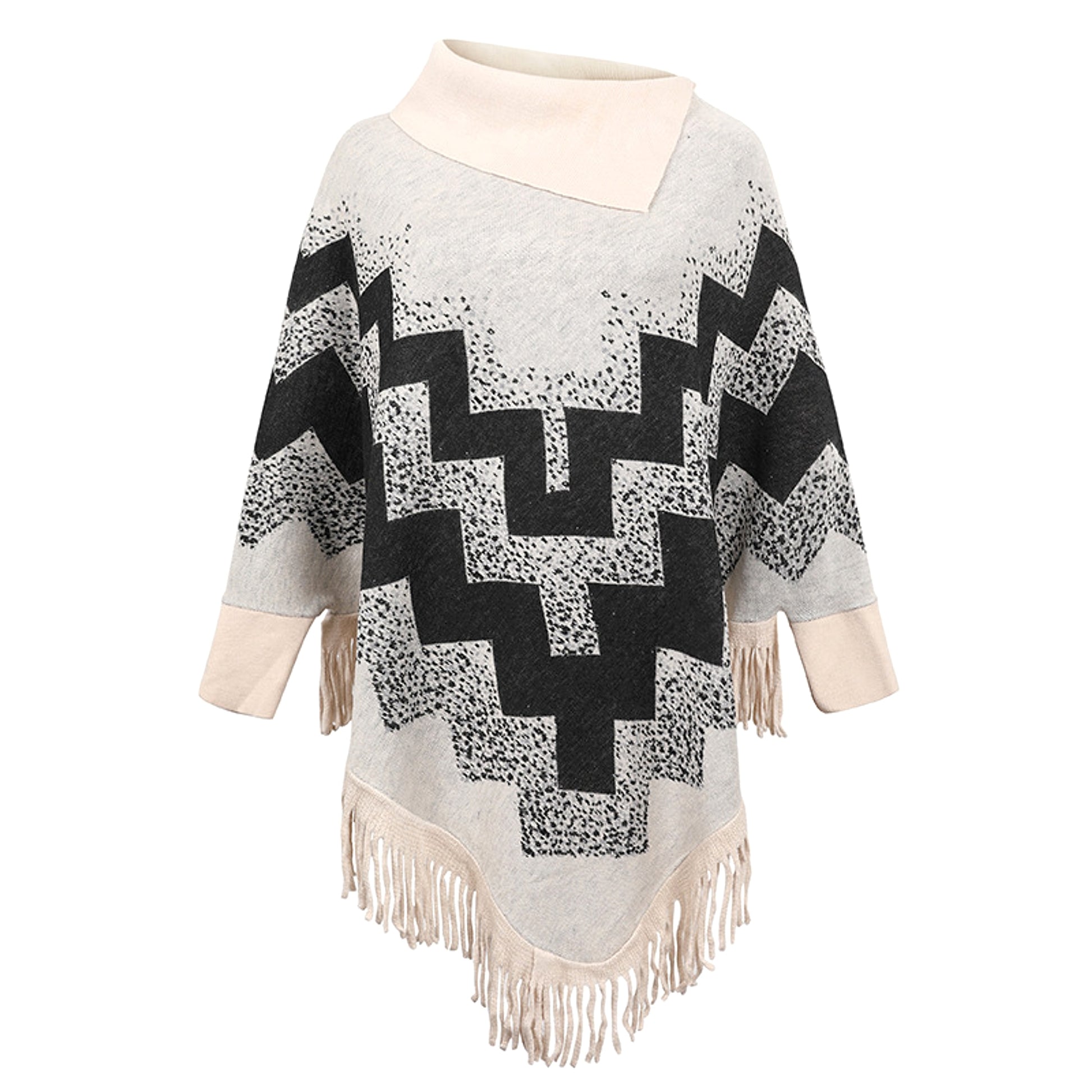A.1 Ladies Casual Loose Knit Sweater Coat - enhanced image 6