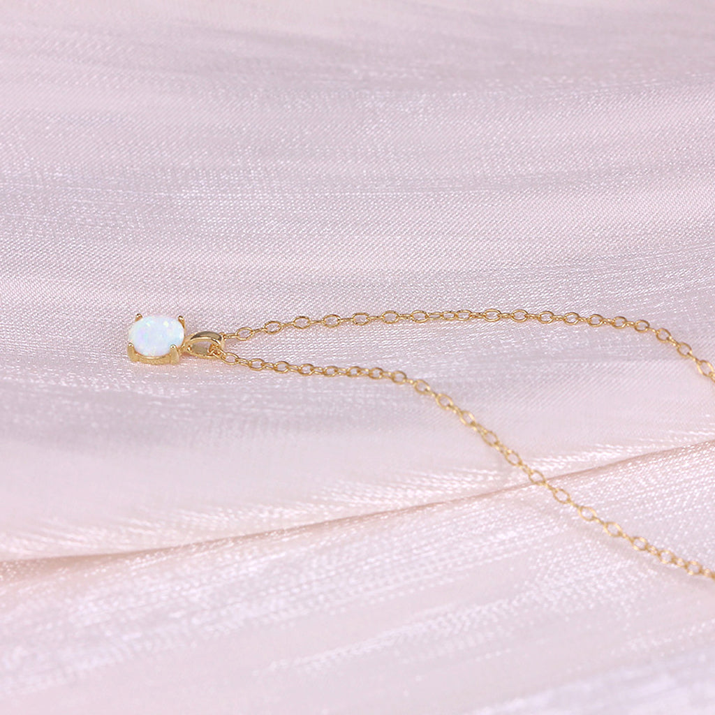 LuxeJewels™ – Aurora Opal Light Necklace - enhanced image 6