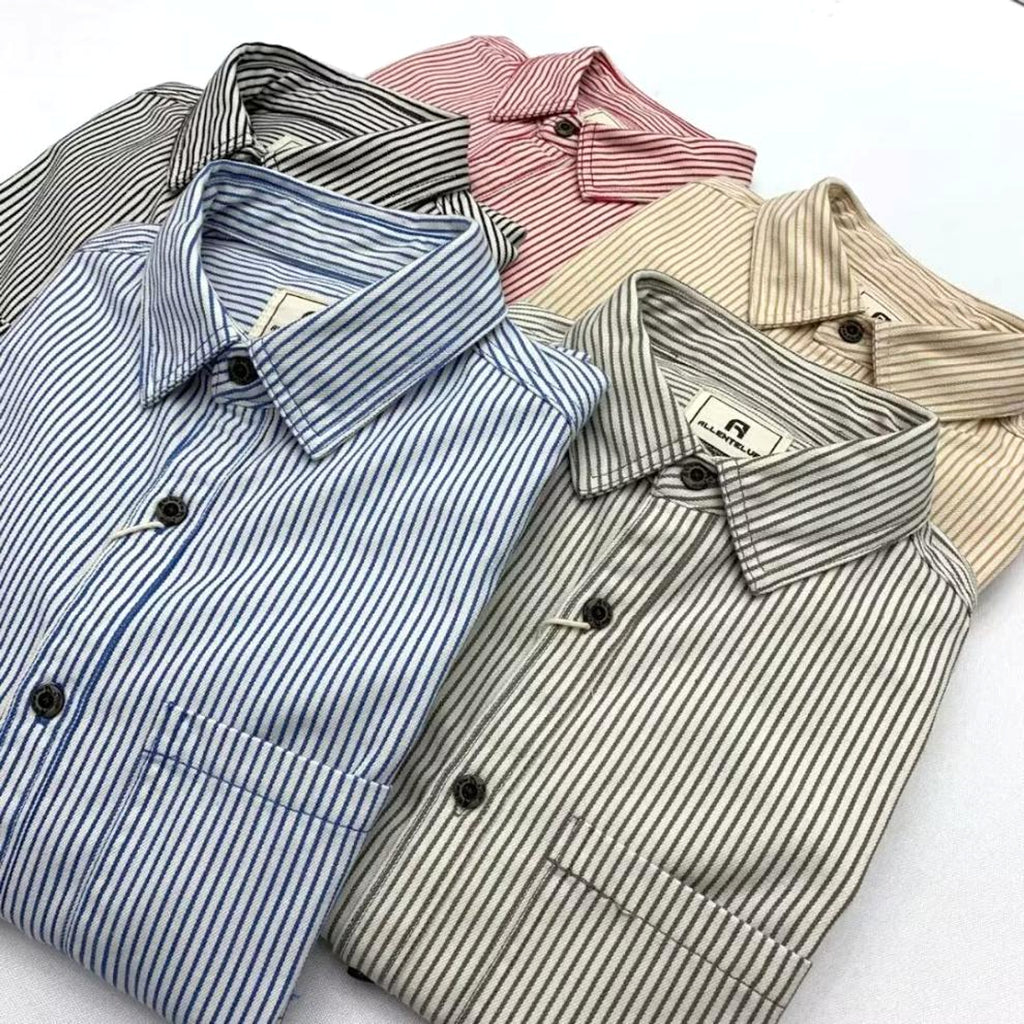 Letter Long Sleeve Loose Boys Summer Trendy All-match Casual DressShirt - enhanced image 6