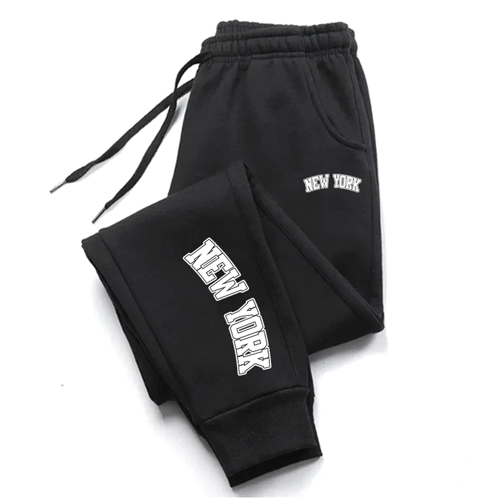 Letter Printed Casual Sports Straight Sweatpants Tracksuit Men - enhanced image 6