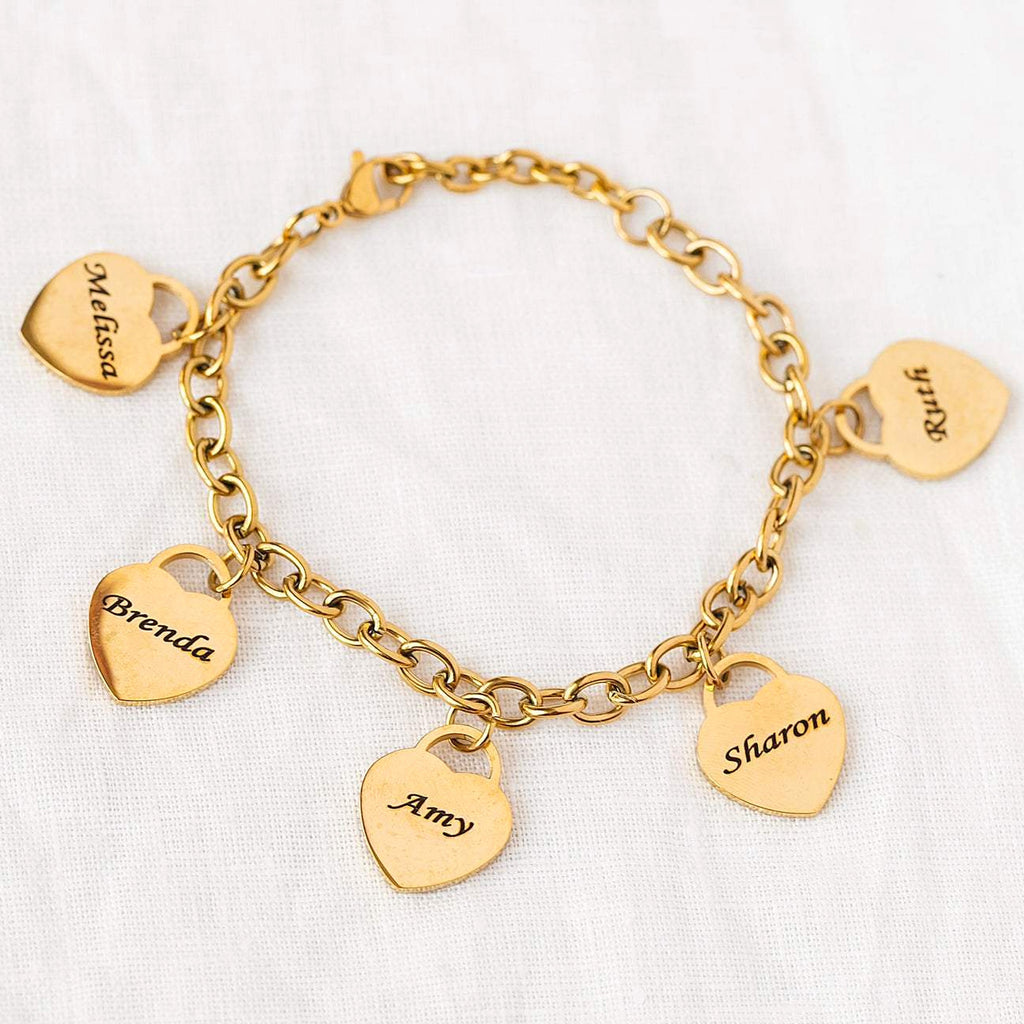 Love Engraved Bracelet Stainless Steel DIY - enhanced image 6