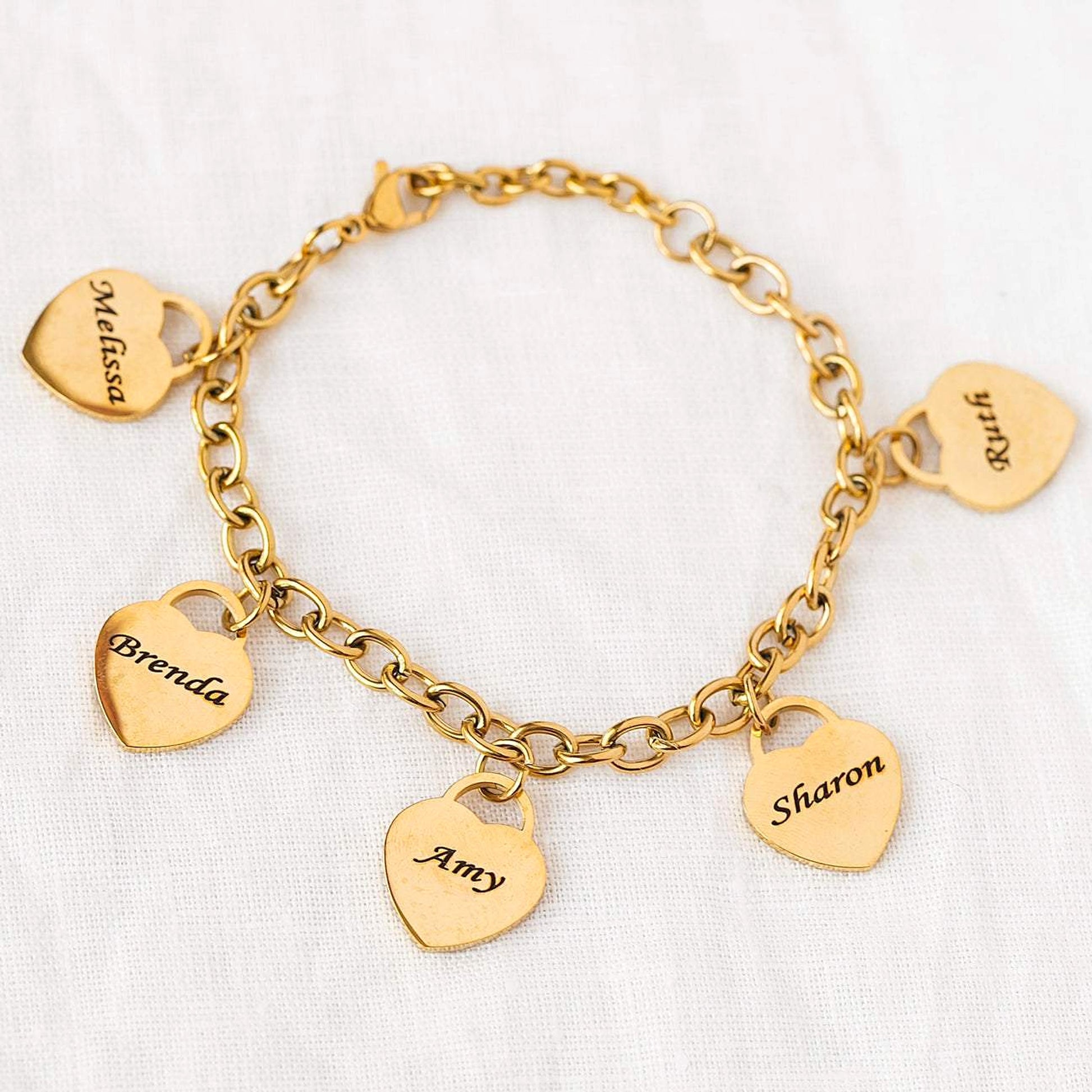 Love Engraved Bracelet Stainless Steel DIY - enhanced image 6