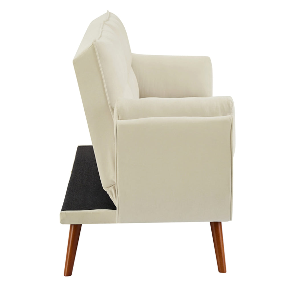LuneluX – Adjustable Linen Sofa Chair (Beige) - enhanced image 6