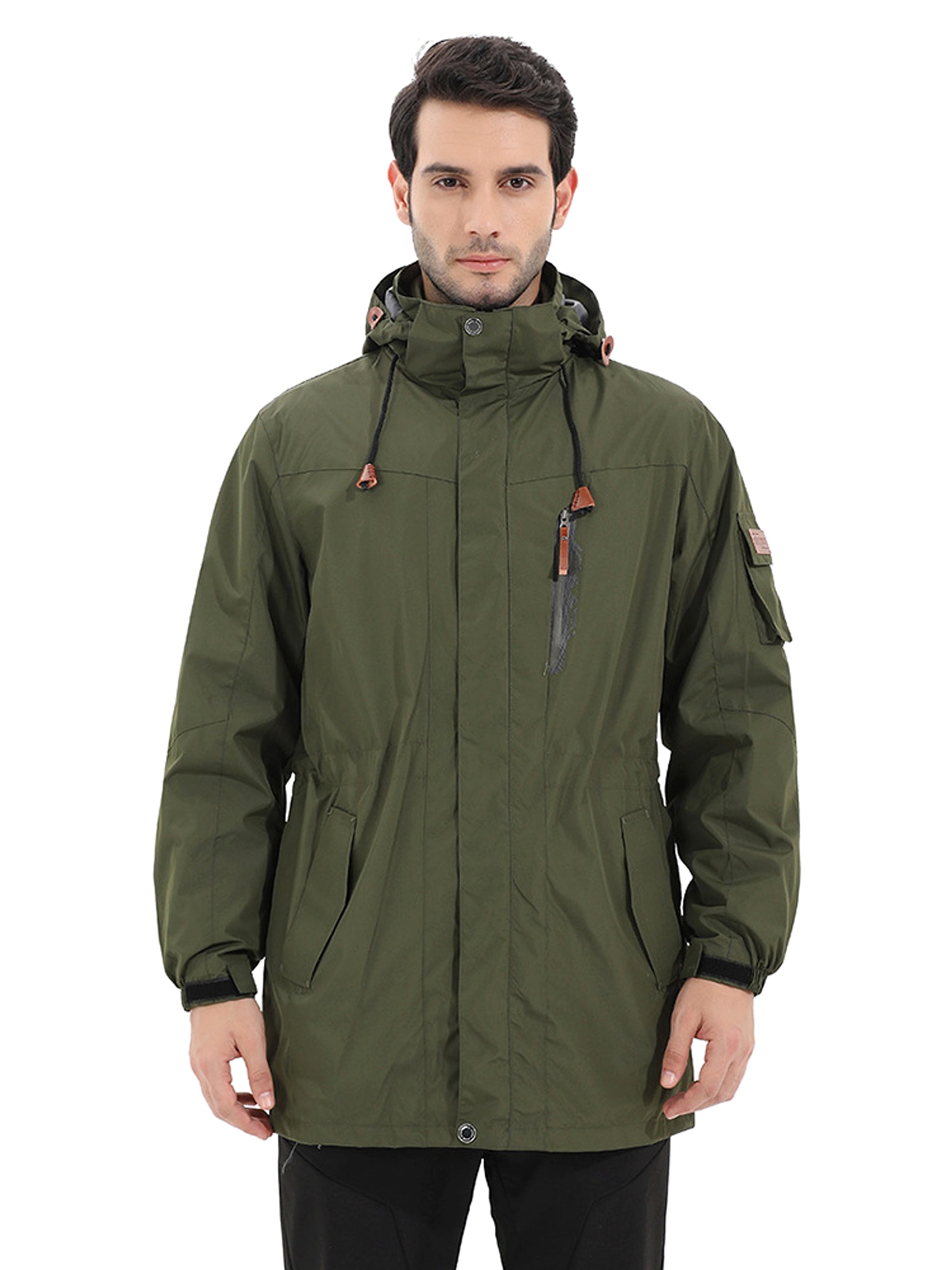 Men Sports And Leisure Warm Waterproof Jacket - enhanced image 6