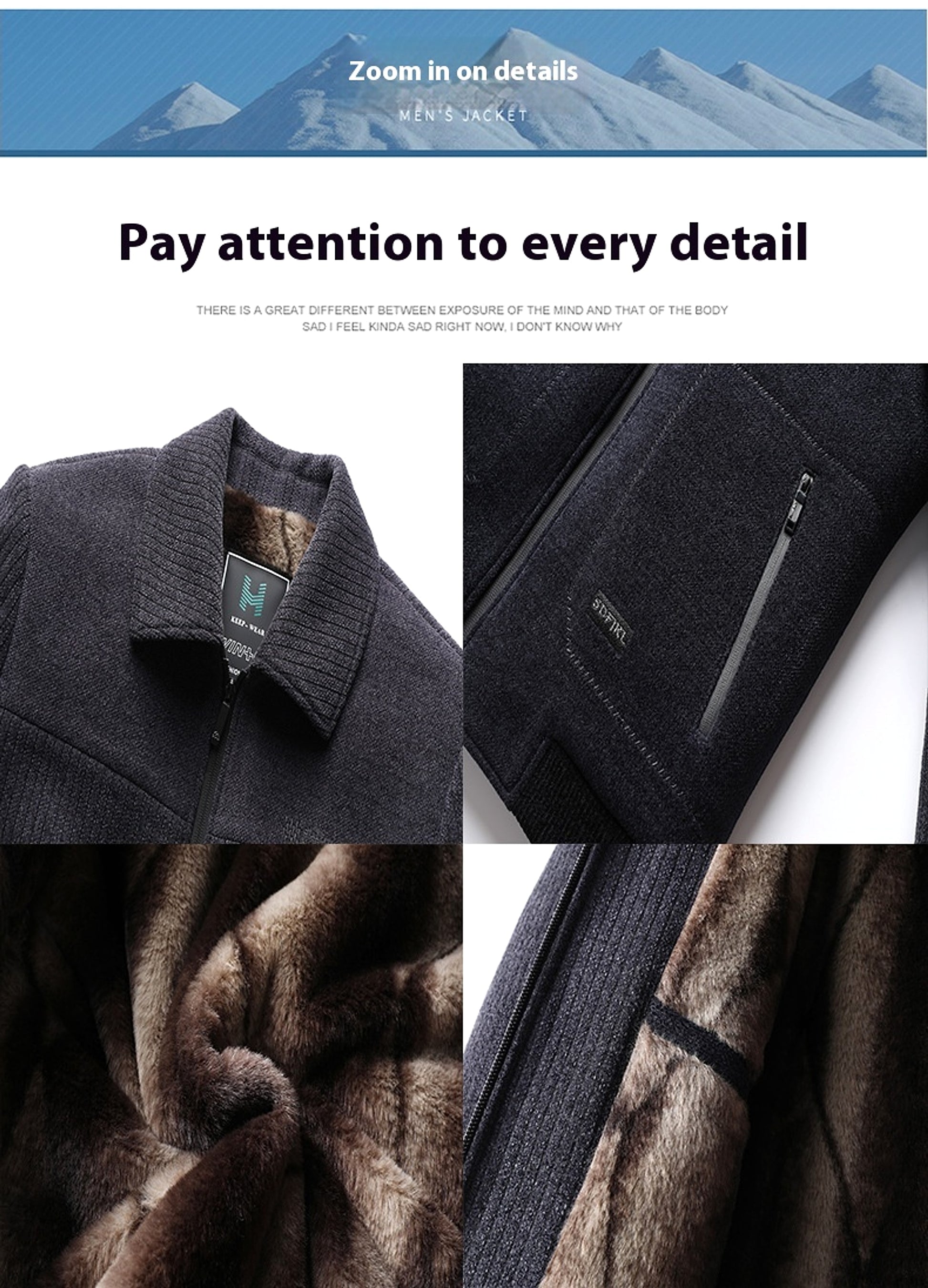 IronWool™ Padded Velvet Coat – Haute Homme Edition - enhanced image 6