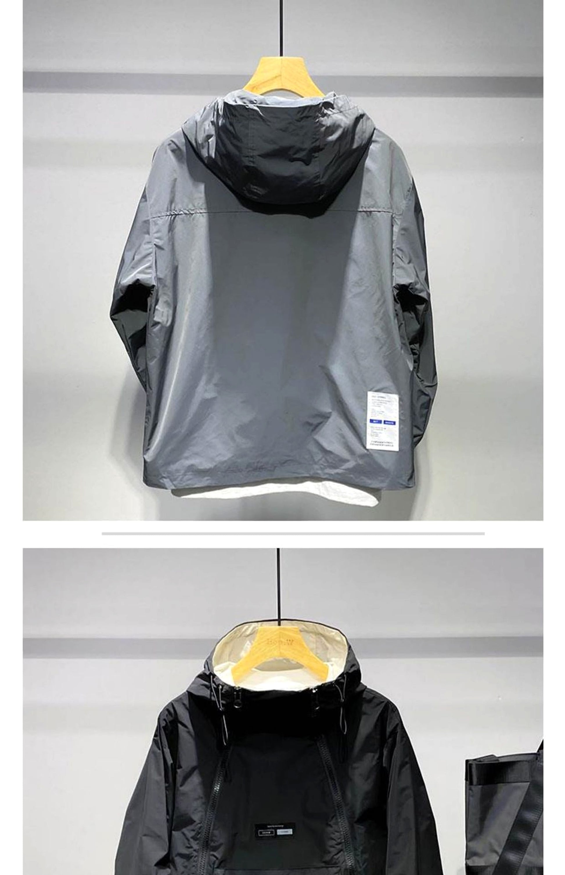 A Men's Double Zipper Sports Cargo Top Men's Assault Jacket - enhanced image 6