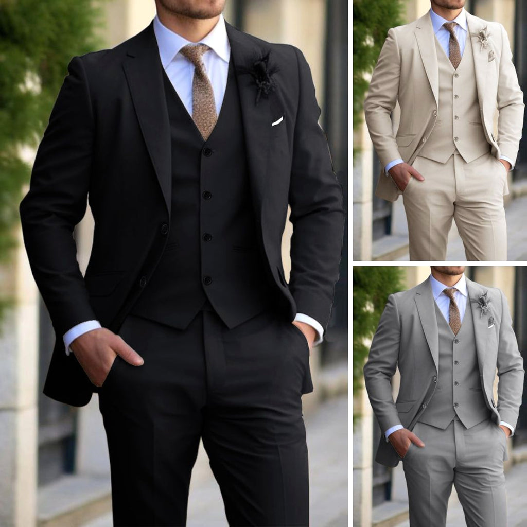 Men's Fashionable Casual Suit Suit - enhanced image 6