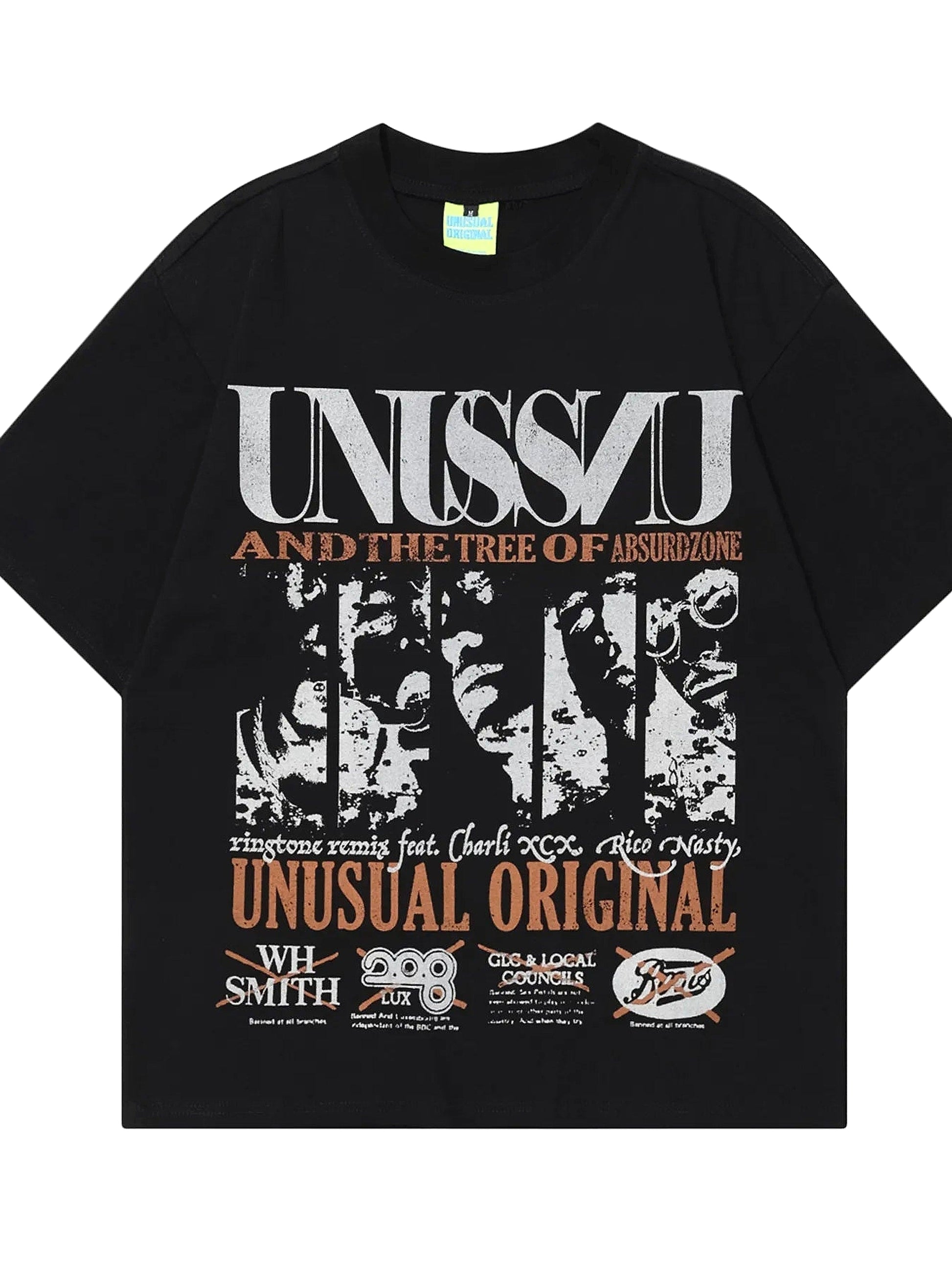 Men's Graphic Round Neck Oversized T-Shirt - enhanced image 6