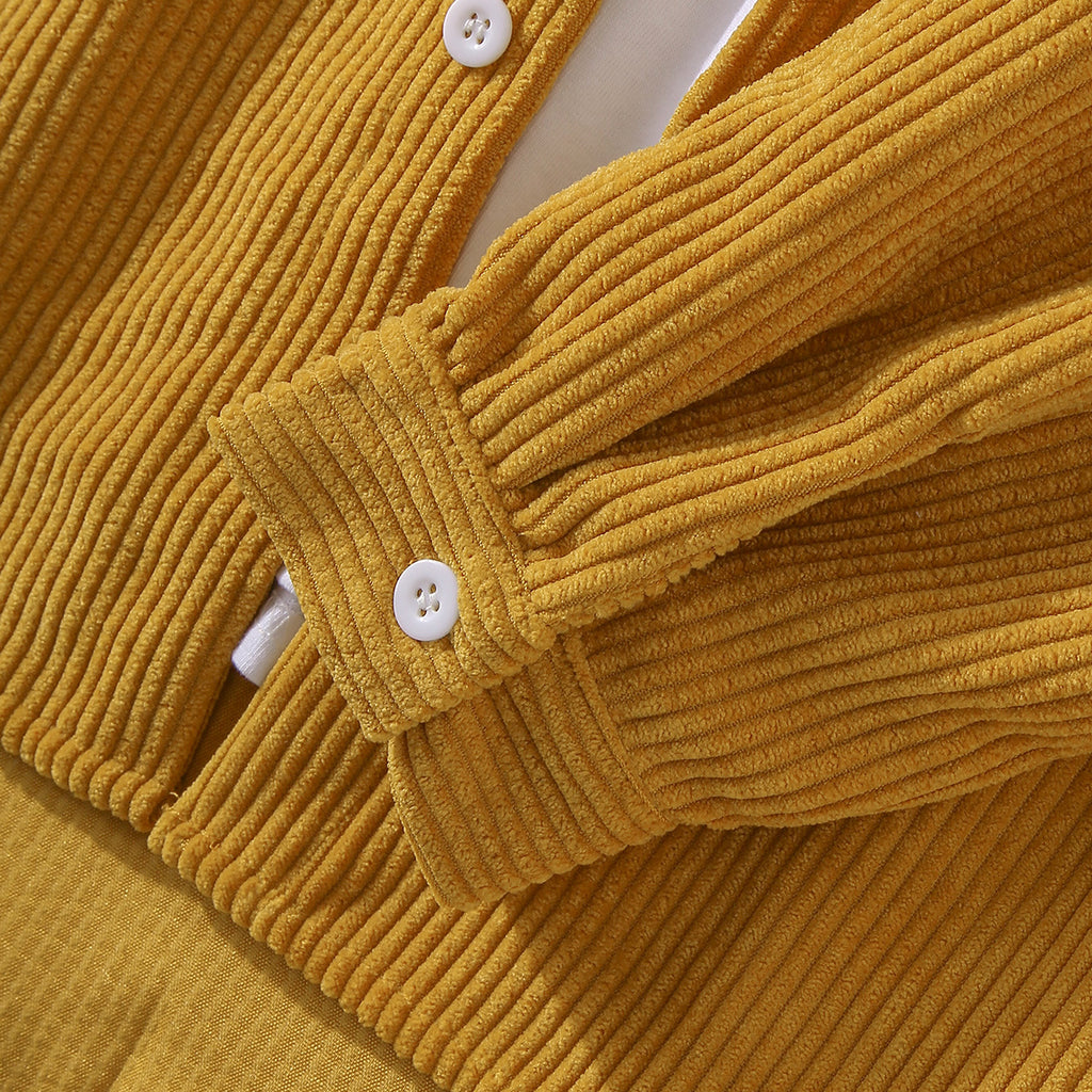 Men's Loose Casual Sleeve DressShirt - enhanced image 6