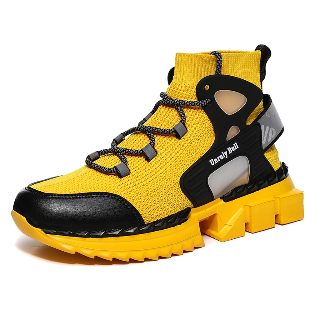 Men's Shoes, Large Size Flying Knitting Shoes, Breathable Shoes - enhanced image 6