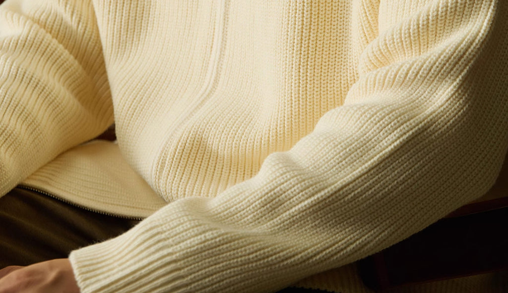 Men's Warm Stand Collar Knitted Cardigan - enhanced image 6