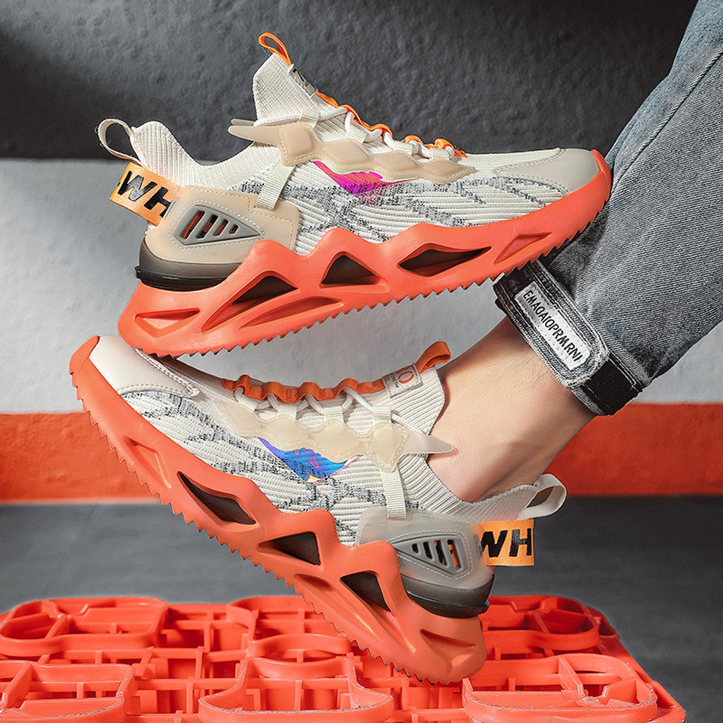 Mesh Breathable Sneakers Casual Men Shoes - enhanced image 6