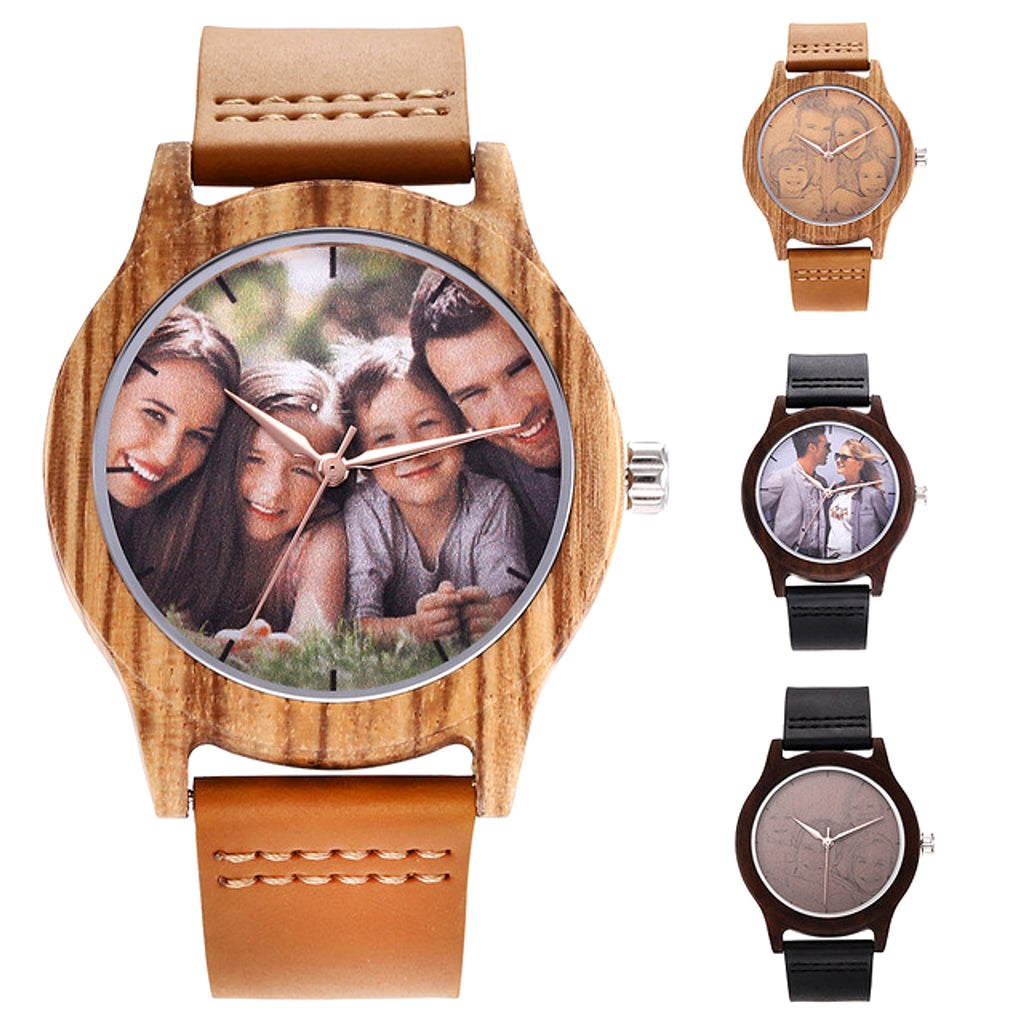 New Cross-Border Wooden Men'S  Commemorative Gift Custom  Oem Self-Built Station Watches - enhanced image 6