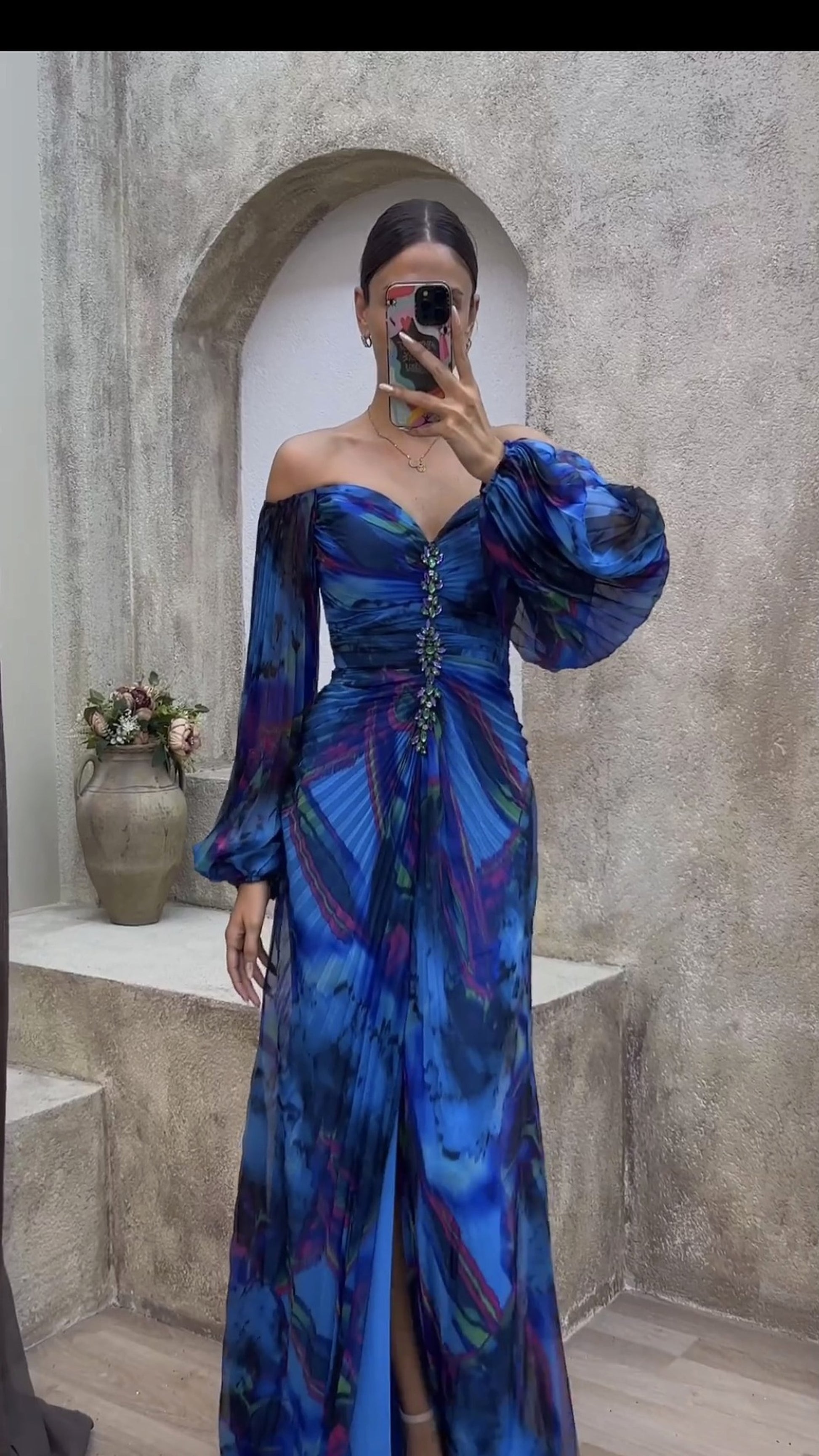 New Party Pleated Loose Casual Women's Clothing Dress - enhanced image 6