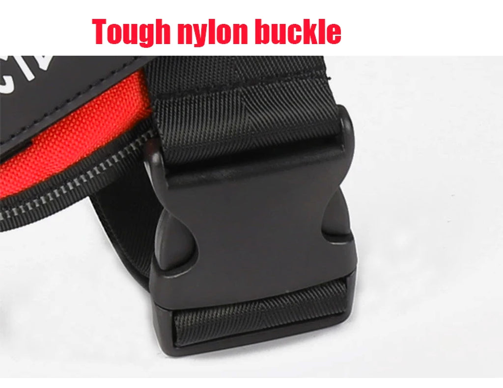 PawSecure™ – Custom No-Pull Dog Harness with Reflective Patch - enhanced image 6