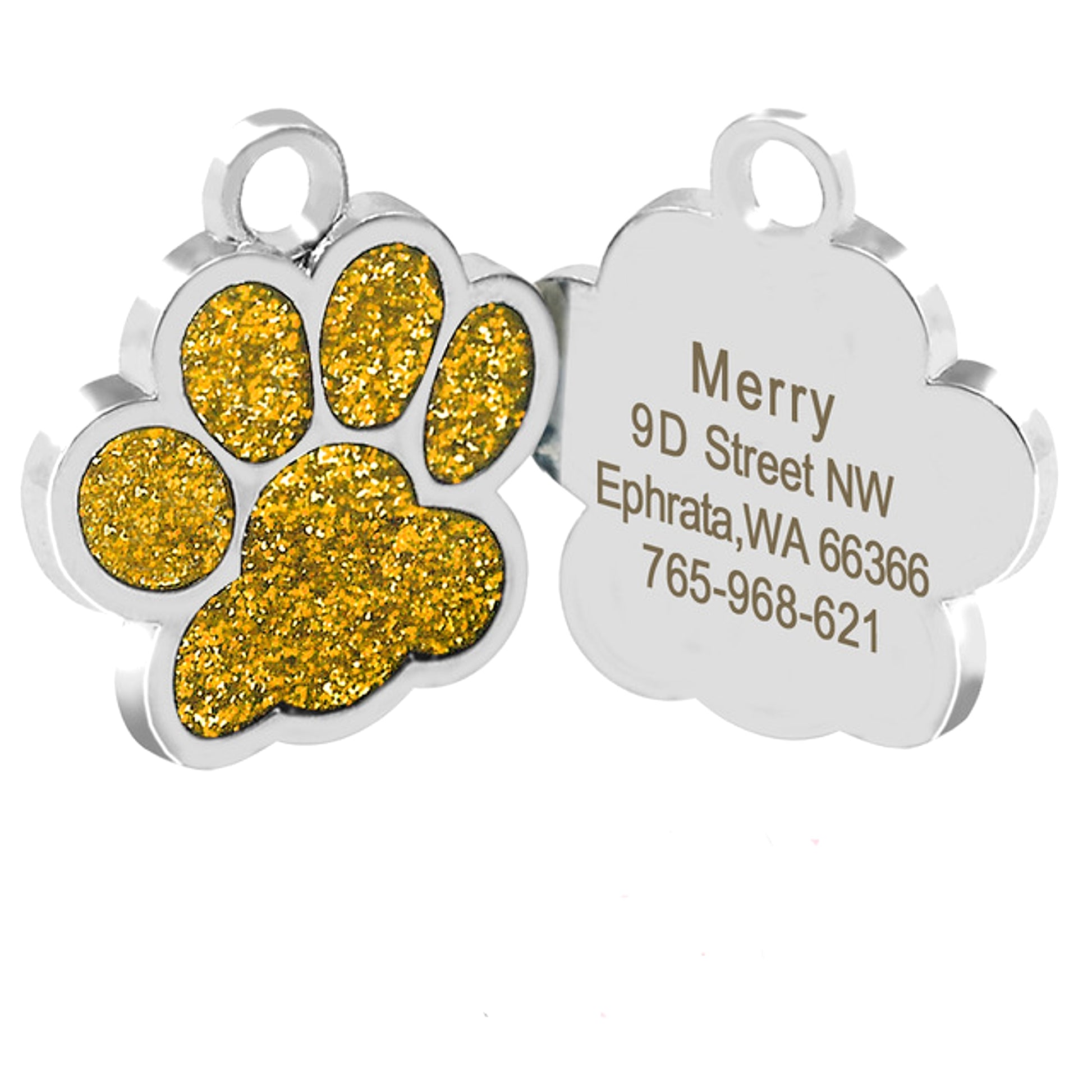 Personalized Engraved Pet ID Tags – Custom Name Collar for Dogs & Cats - enhanced image 6