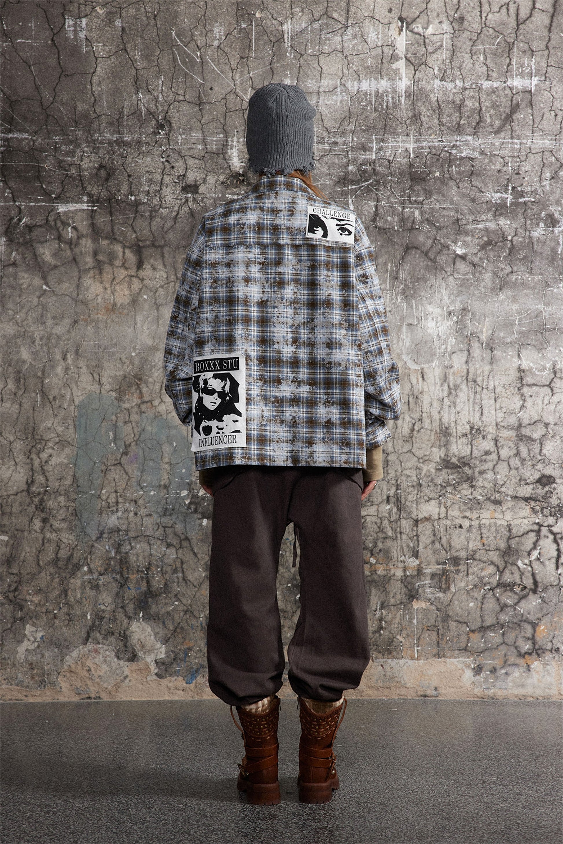 Plaid DressShirt For Women - enhanced image 6