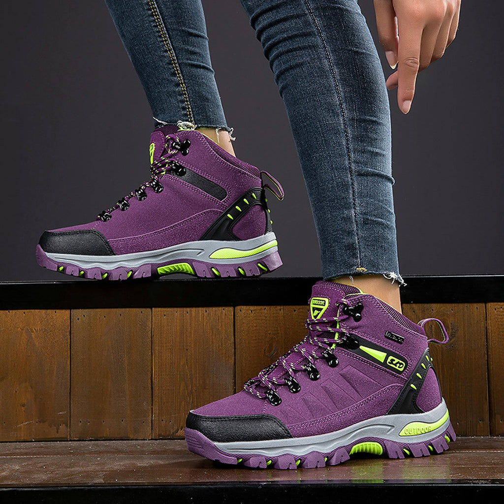 Plus Size Outdoor High-top Wear-resistant Mountaineering Women's Shoes - enhanced image 6