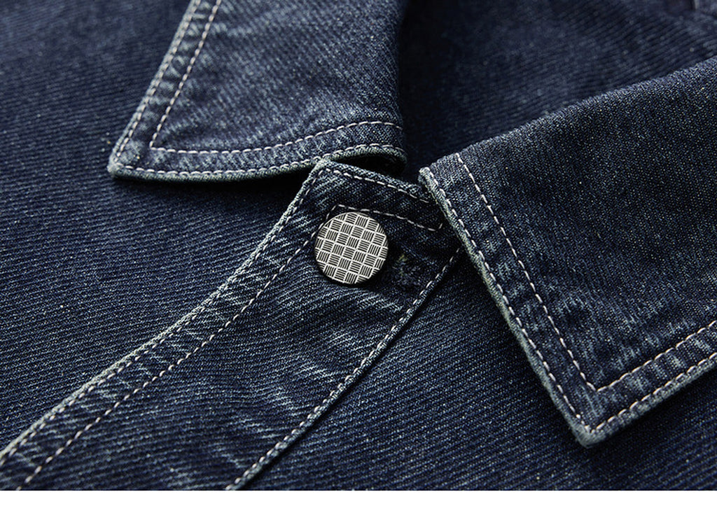Pocket Decorative Lapel Men's Jacket - enhanced image 6