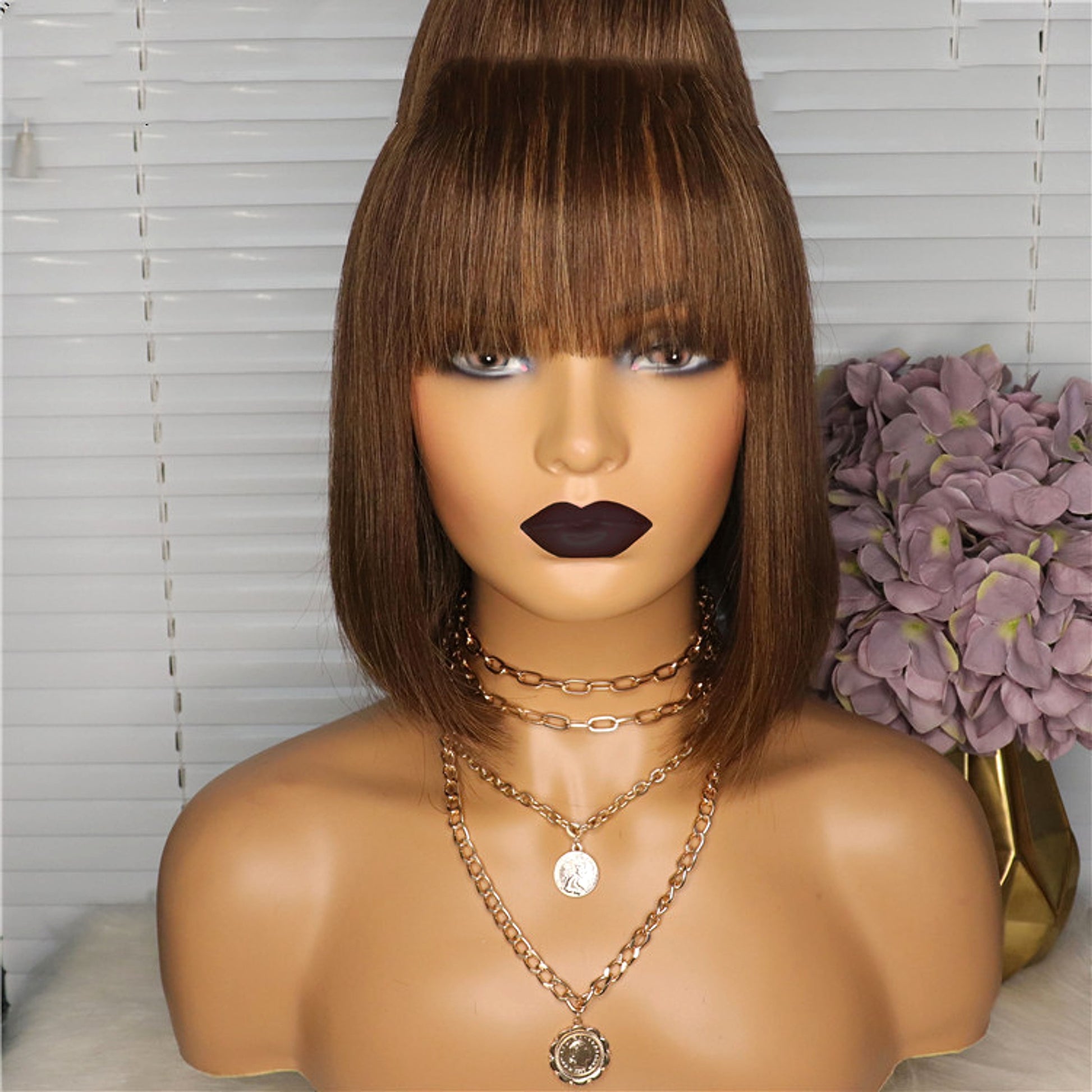 Qi Liuhai Real Hair Wig Headgear - enhanced image 6