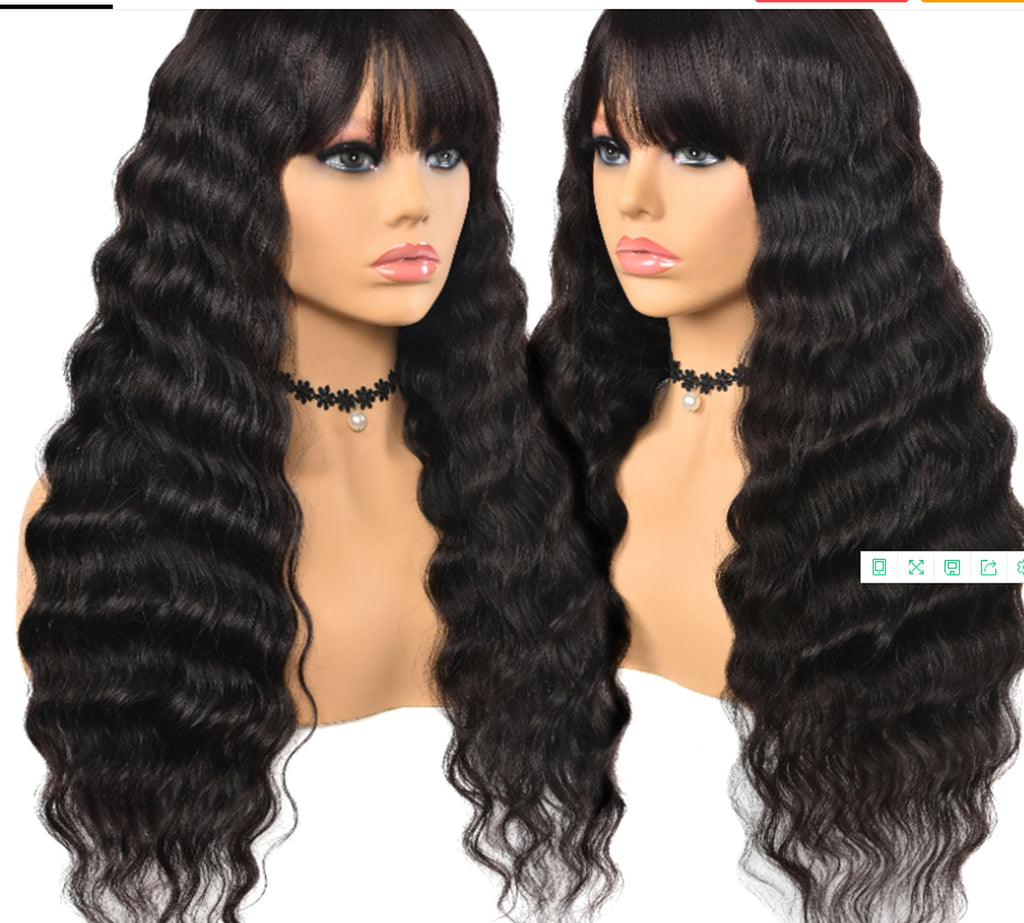 TrueTress Loose Wave Human Hair-Wig - enhanced image 6