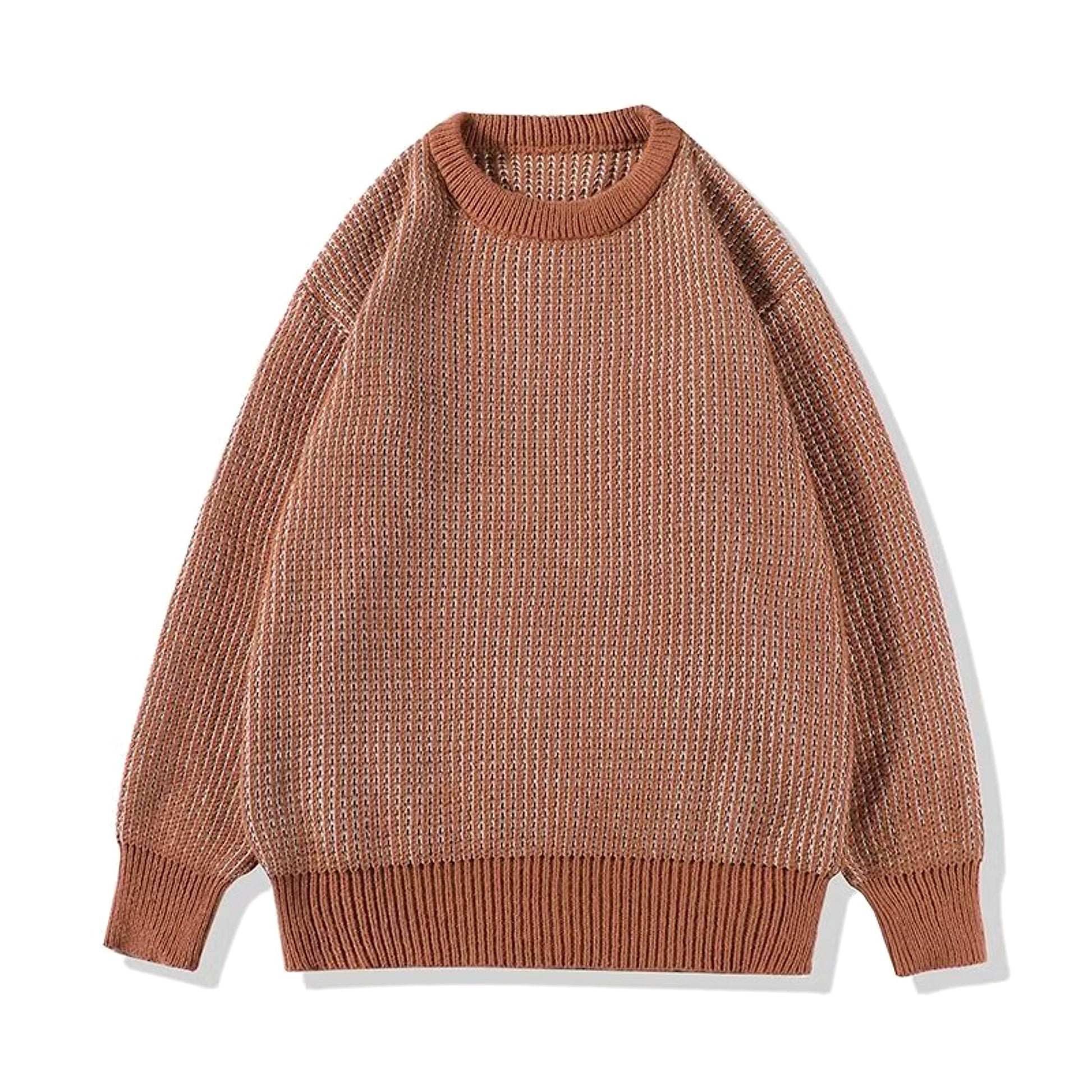 Round Neck Striped Sweater For Men - enhanced image 6