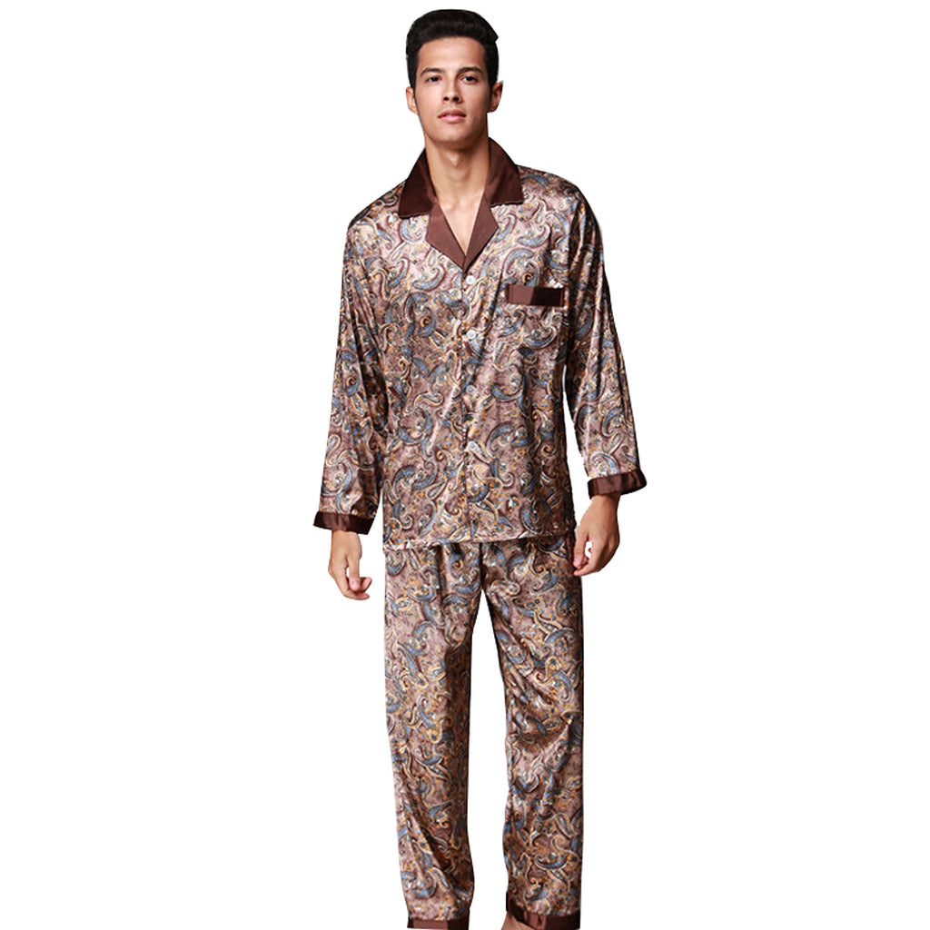 Silk pajamas set - enhanced image 6