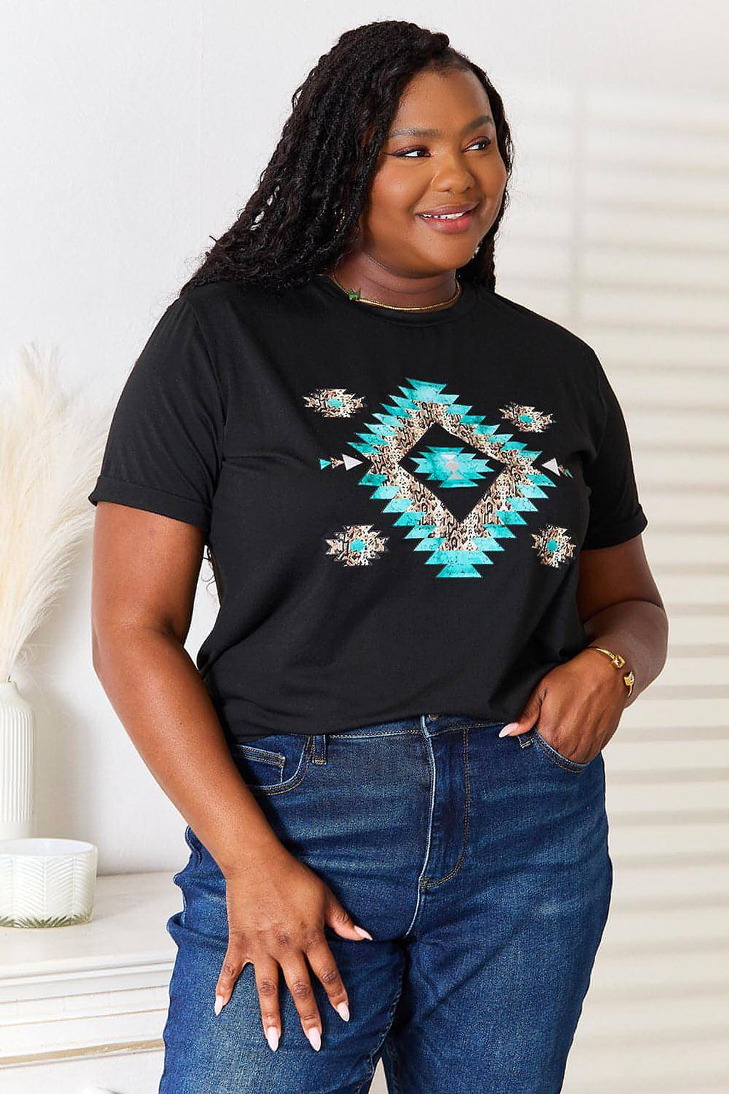 Simply Love Graphic Short Sleeve T-Shirt - enhanced image 6