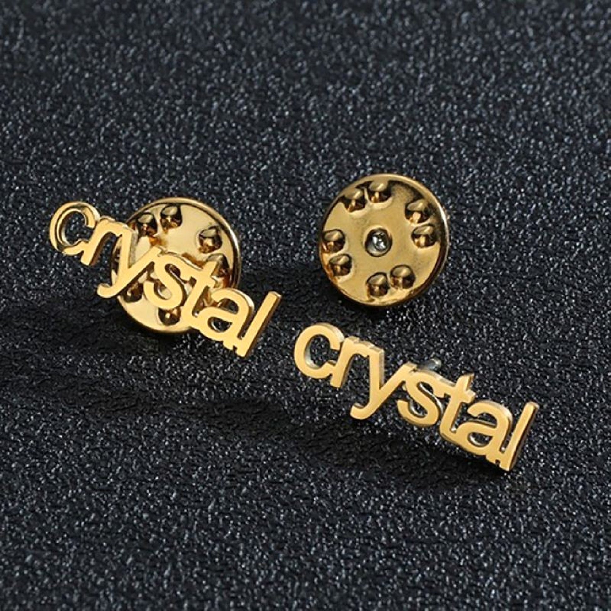 Personalized Stainless Steel Letter Brooch – Elegant & Minimalist Accessory - enhanced image 6