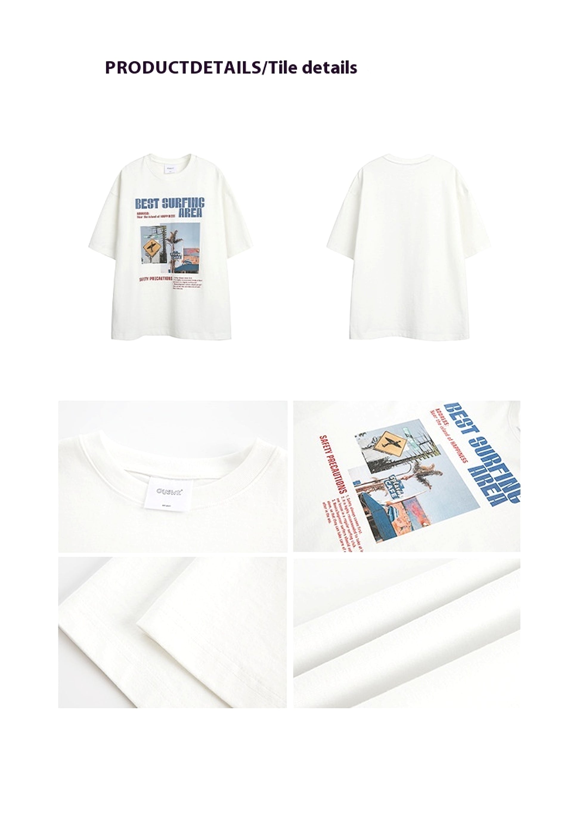 Summer New Print Short Sleeve Trendy Japanese T-Shirt Men - enhanced image 6