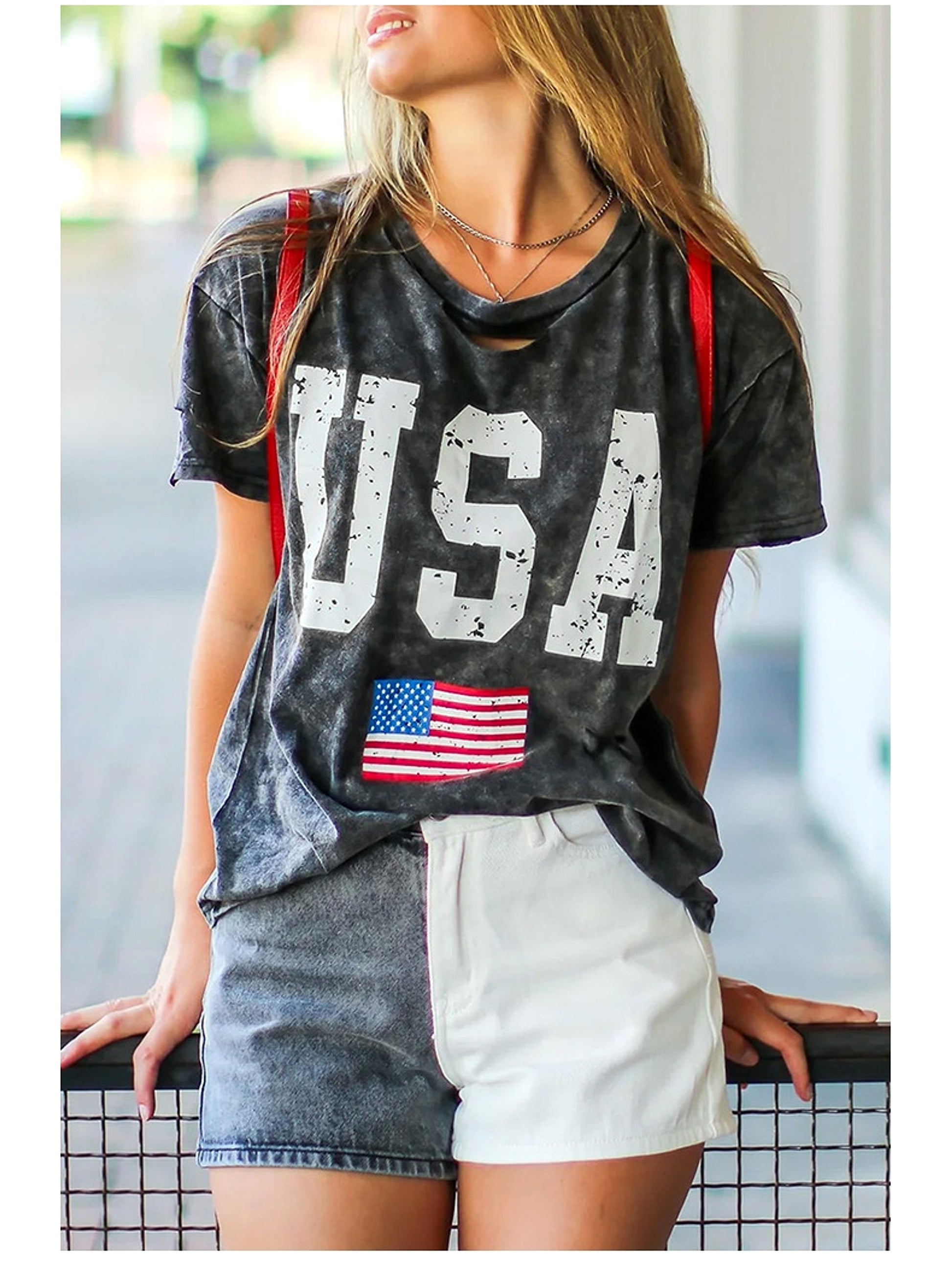 USA - T-shirt For Women - enhanced image 6