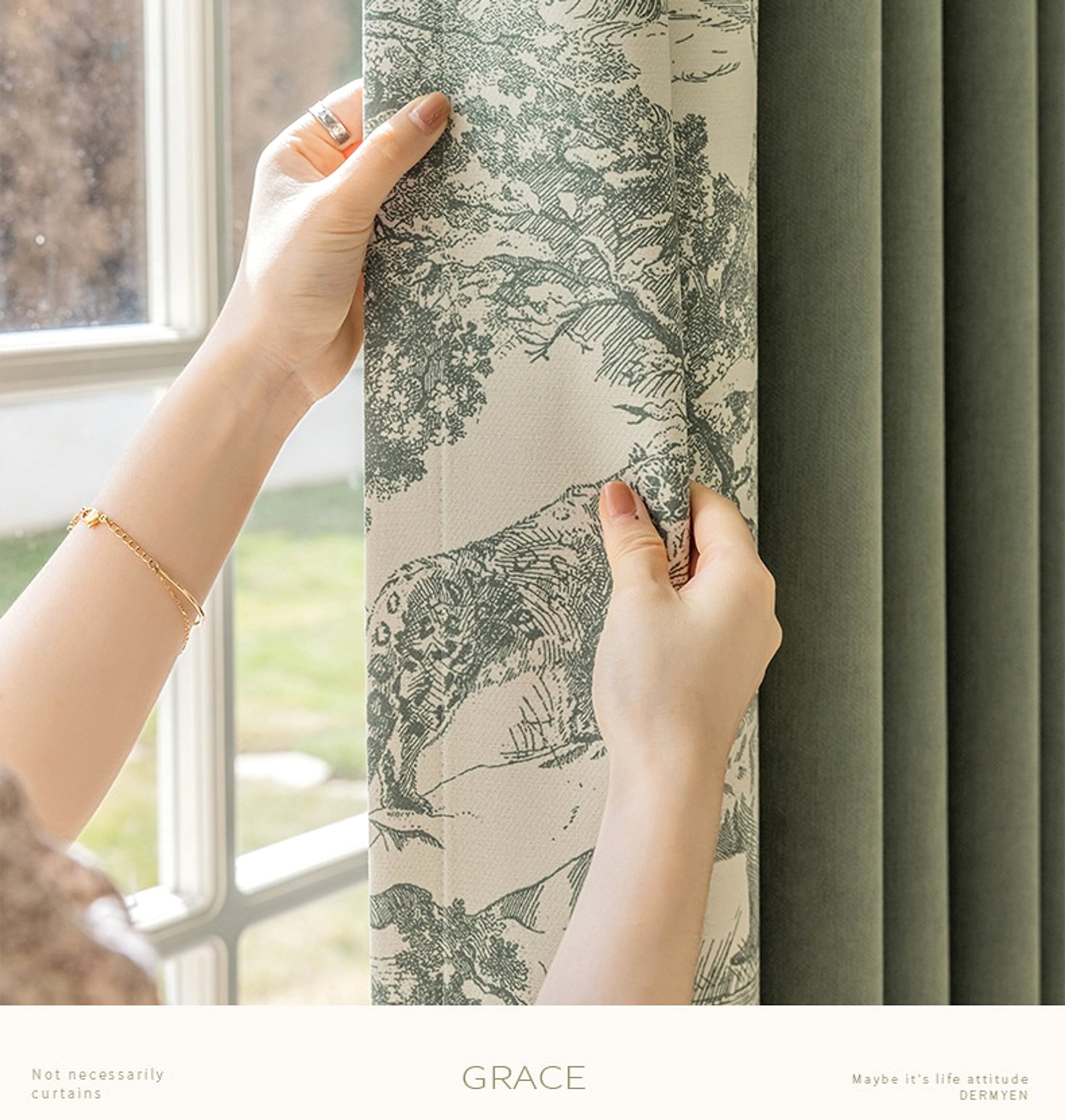 VeluxeDrape™ – French Chenille Blackout Curtain for Bedrooms - enhanced image 6