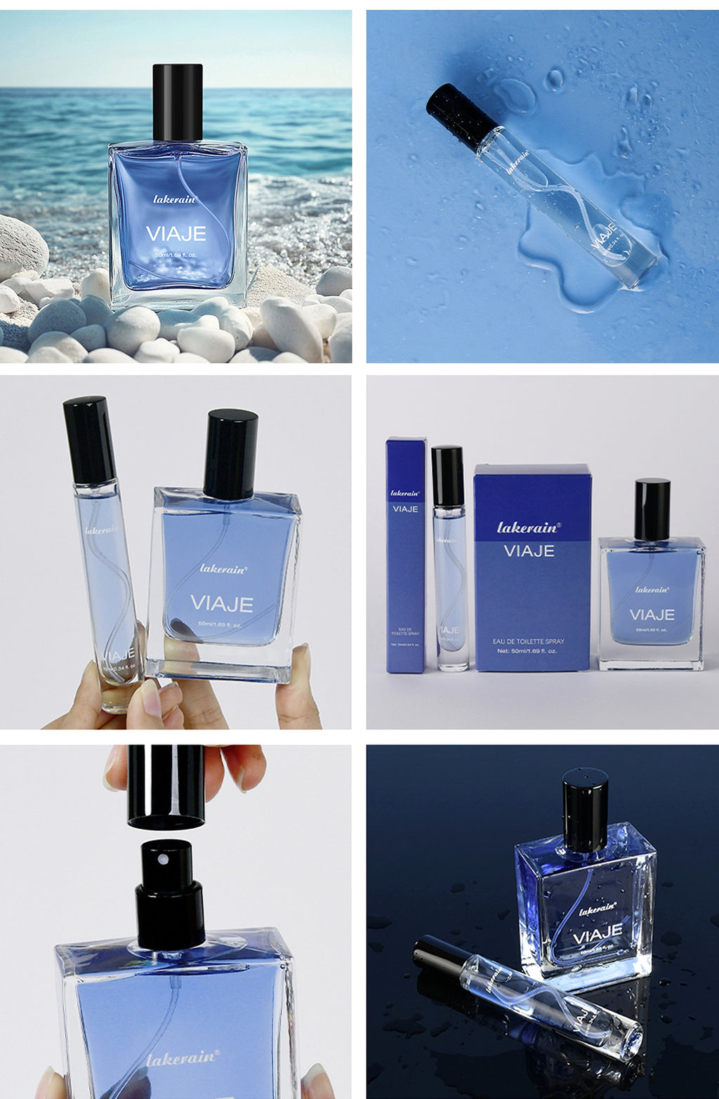 VIAJE - Men's Citrus Fragrance Cologne - enhanced image 6