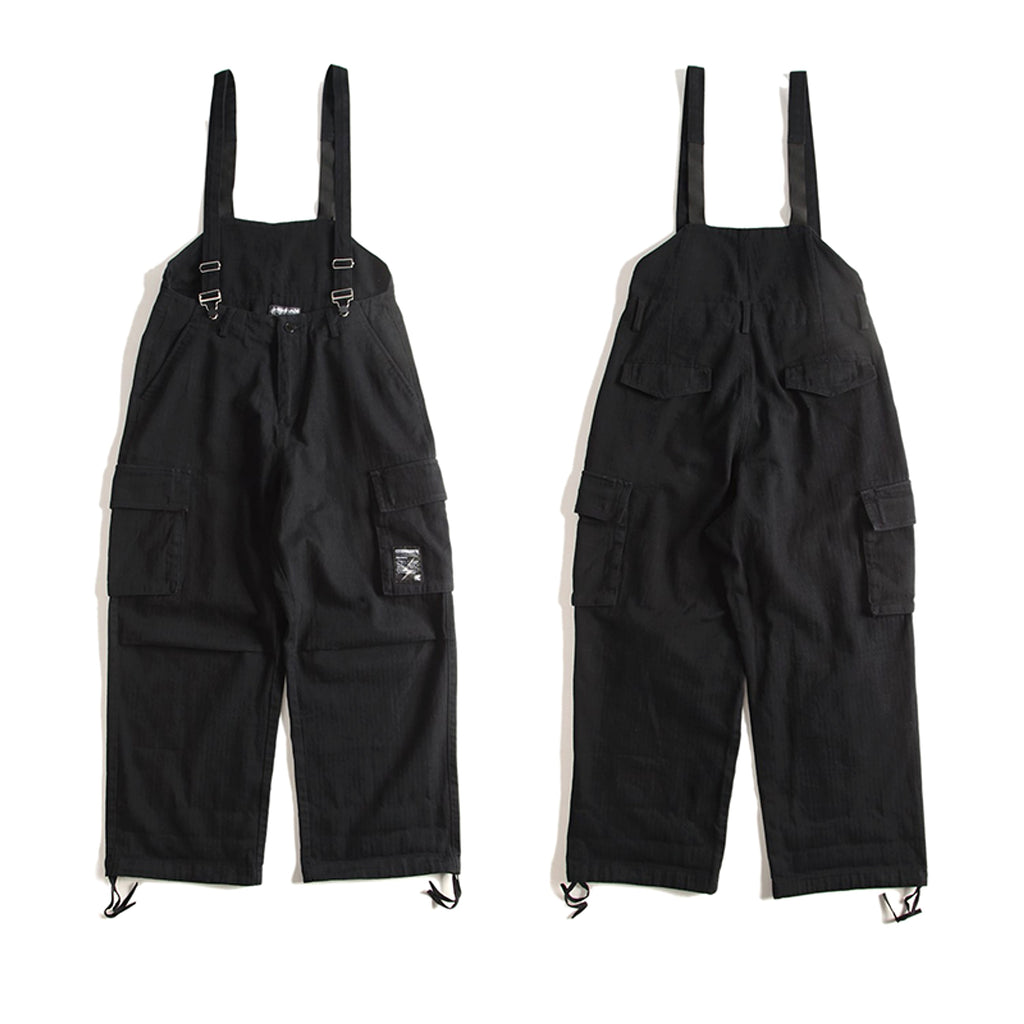 Vintage Loose Fitting Overalls - enhanced image 6