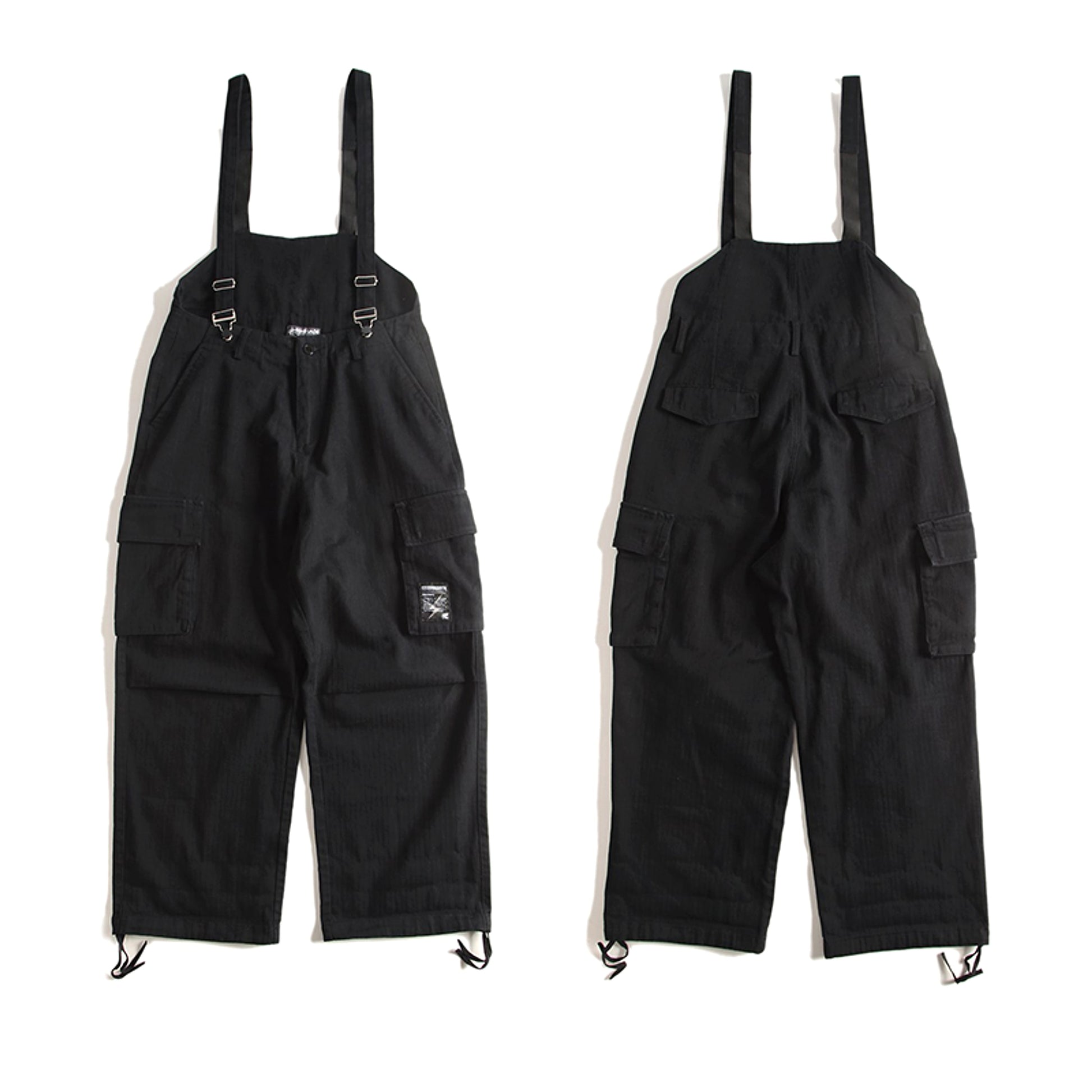 Vintage Loose Fitting Overalls - enhanced image 6