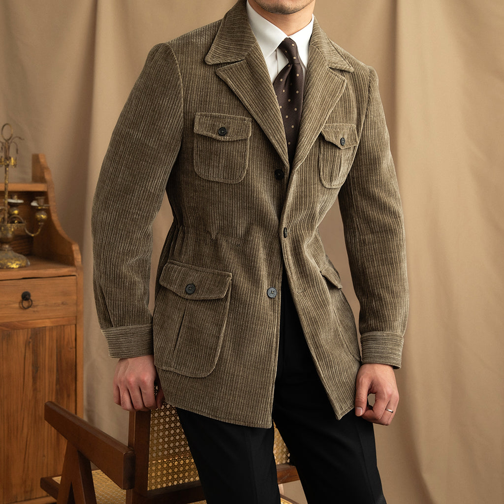 Warm Winter Chenille Hunting Jacket Men - enhanced image 6