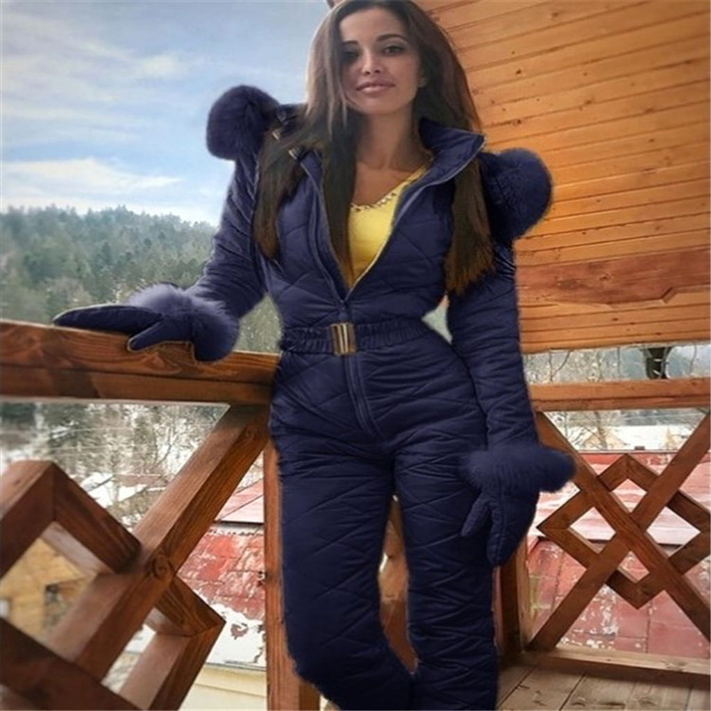 Winter Outdoor Fashion Ski Suit for Women – Warmth & Freedom on the Slopes - enhanced image 6