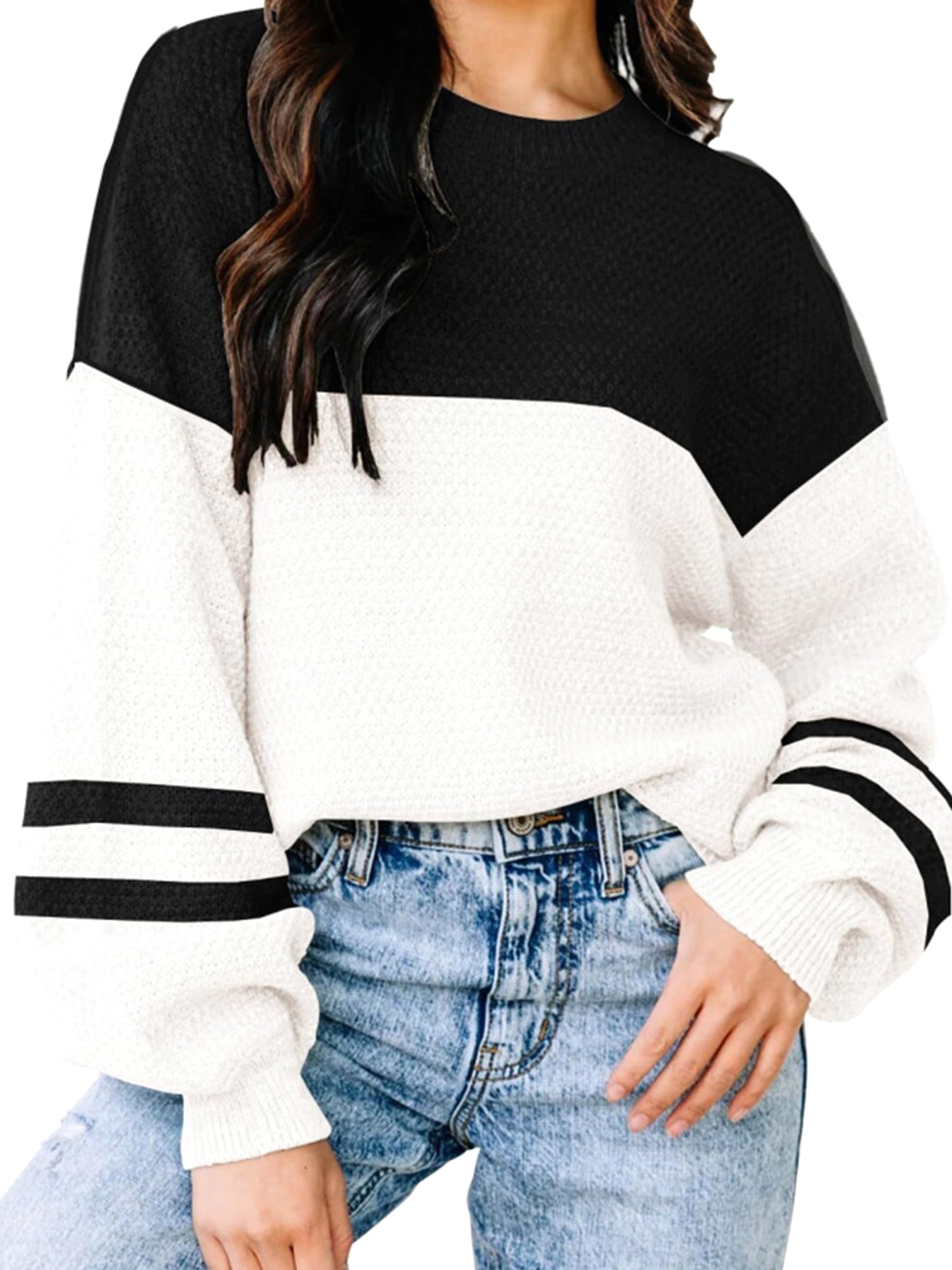 A.1 Women Loose Casual Sweater - enhanced image 6
