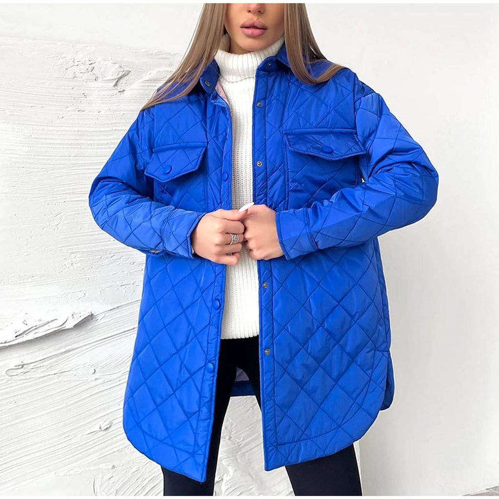 A.1 Women Rhombus Cotton-padded Jacket - enhanced image 6