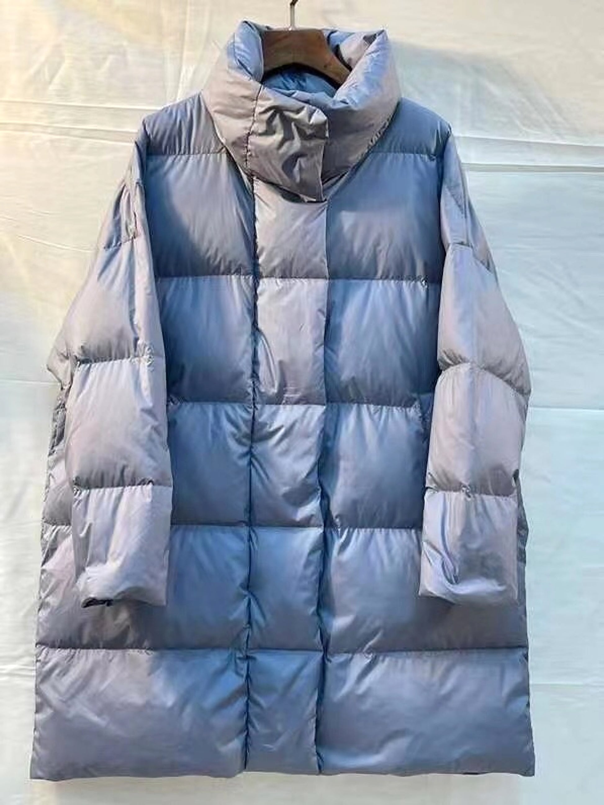 Women's Mid-Length Down Jacket – Ultra Warm with Stand Collar - enhanced image 6